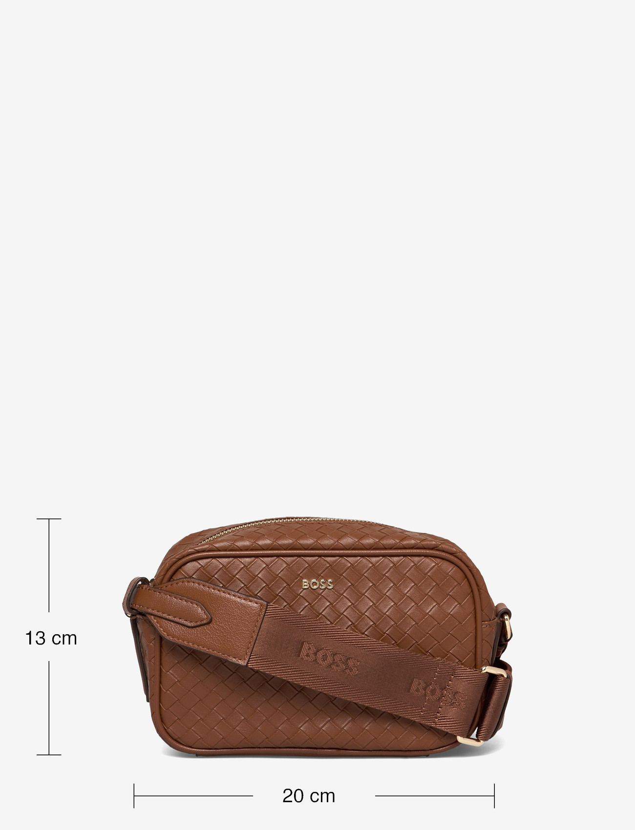 BOSS - Sandy Crossbody SQ - crossbody bags - medium brown - 3