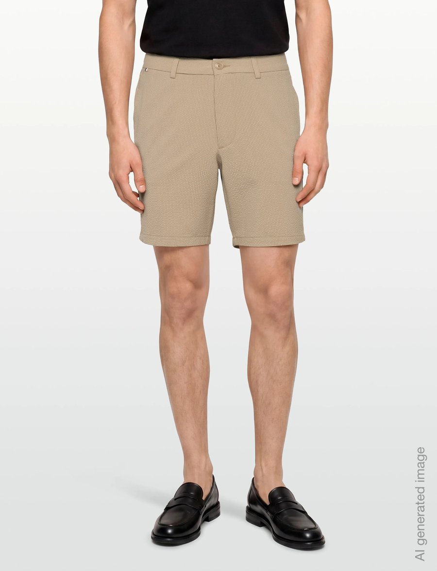 BOSS - H-Kane1-BP-Shorts - chinos shorts - open beige - 3