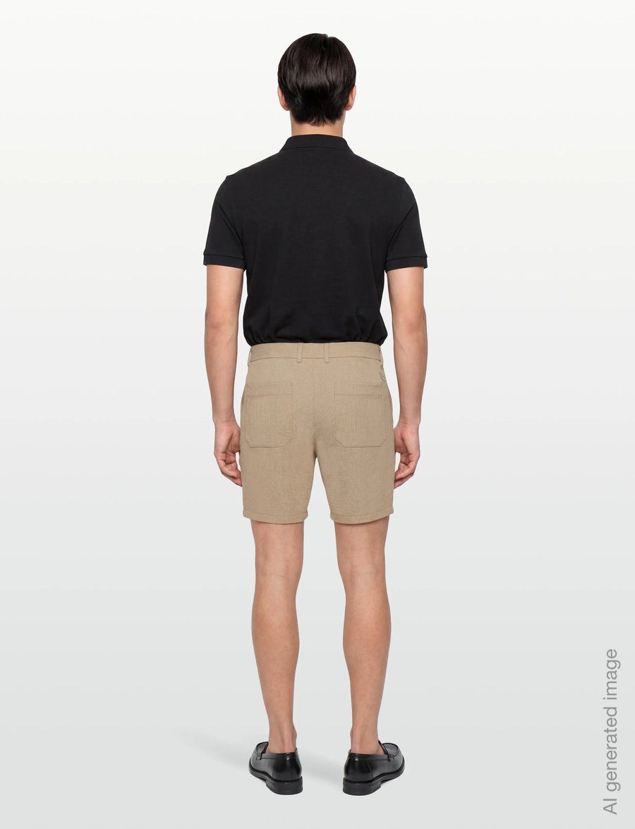 BOSS - H-Kane1-BP-Shorts - chinos shorts - open beige - 4