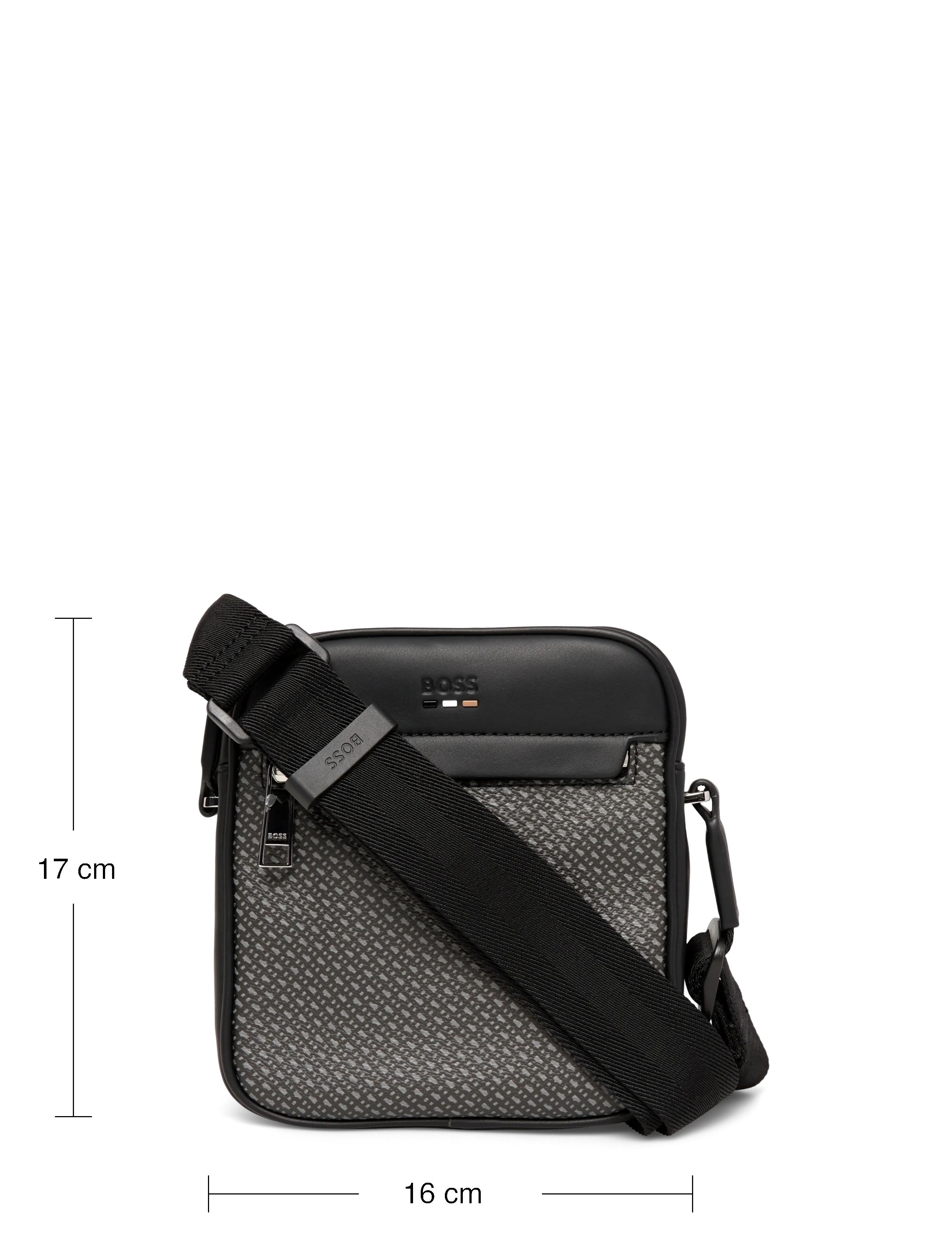 BOSS - Ray_MN_NS Zip - crossbody bags - black - 3