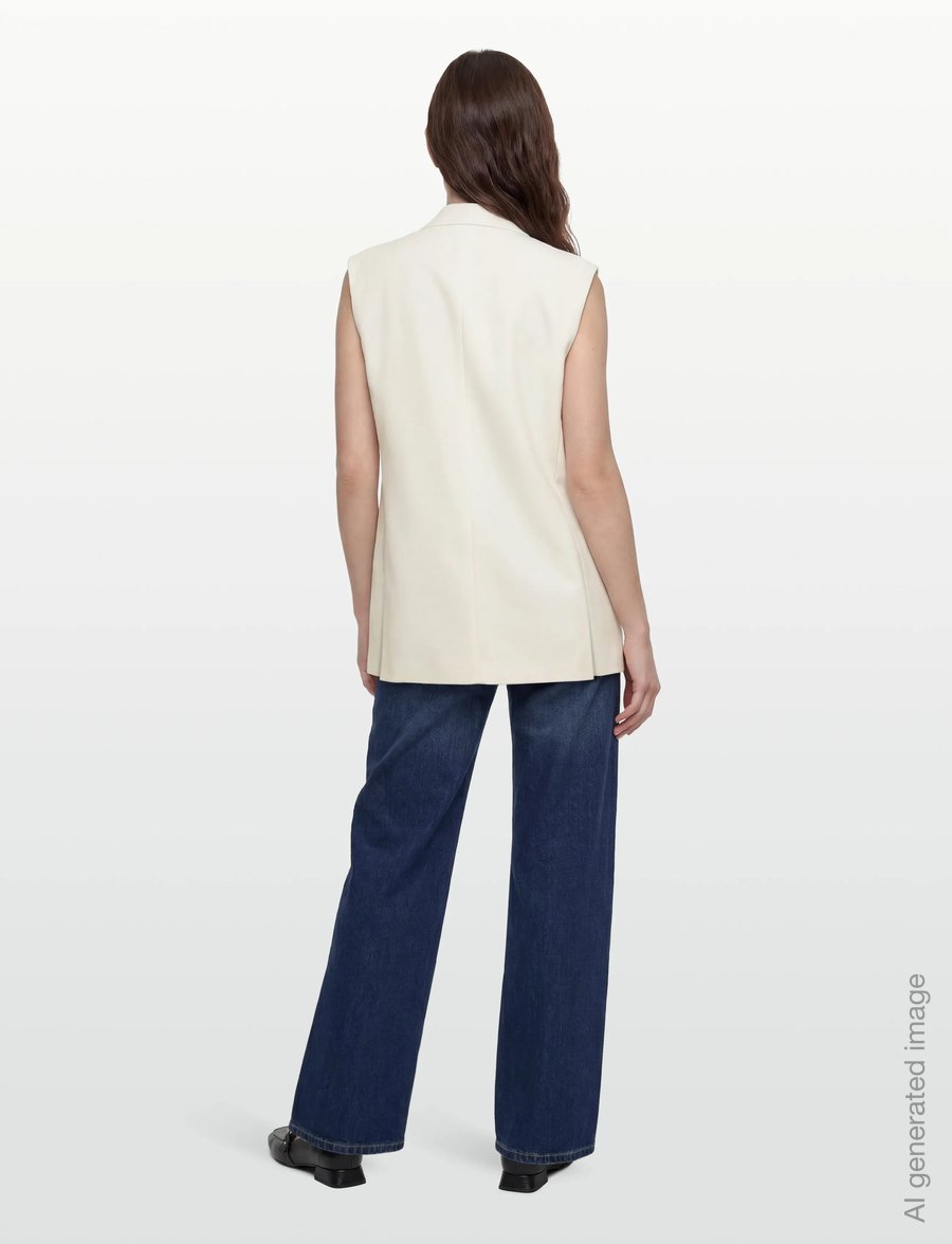 BOSS - Jawikiri - blazers met dubbele knopenrij - open white - 4