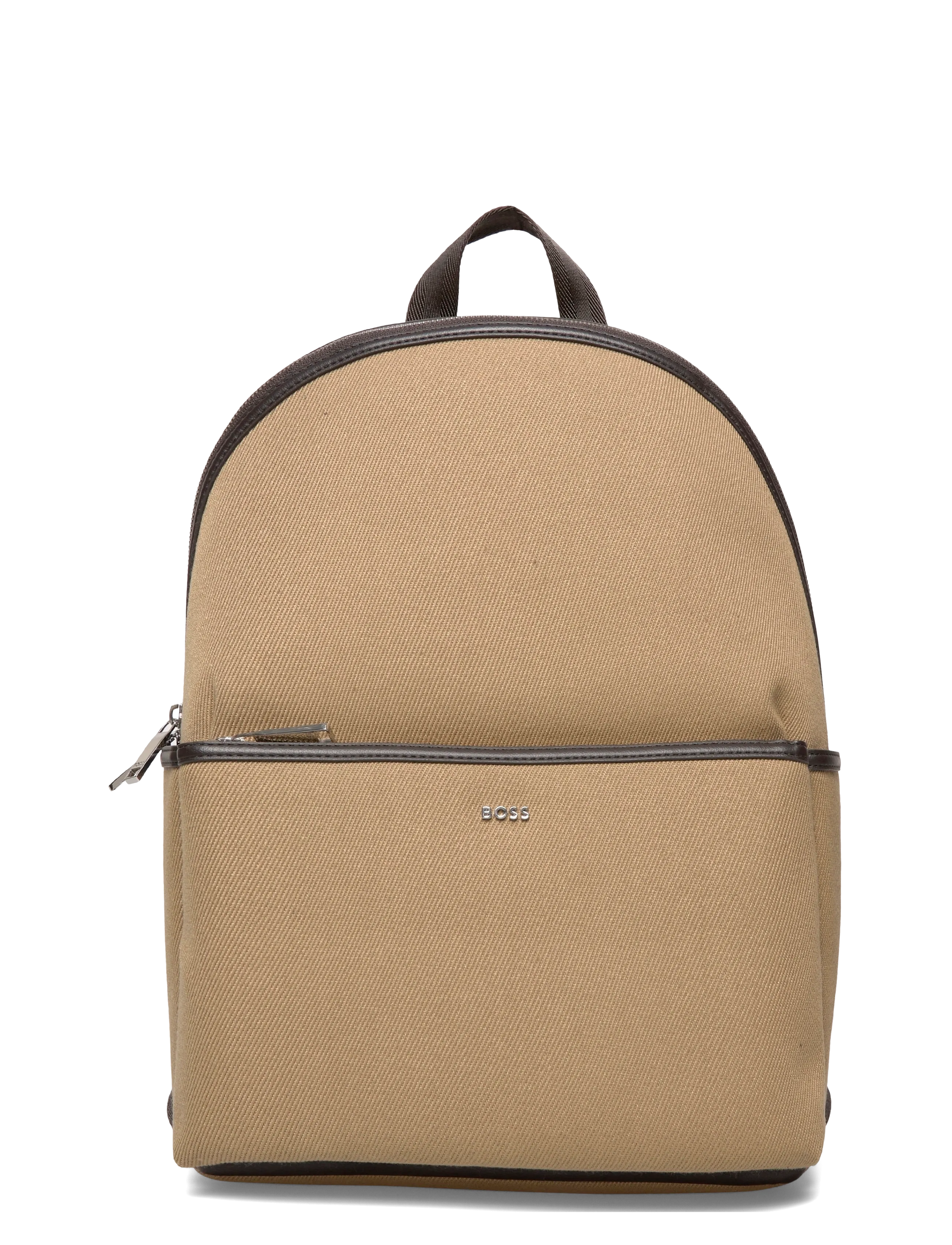 BOSS Dakkar_Backpack, Mænd, Rygsæk, Beige, Str: ONE SIZE