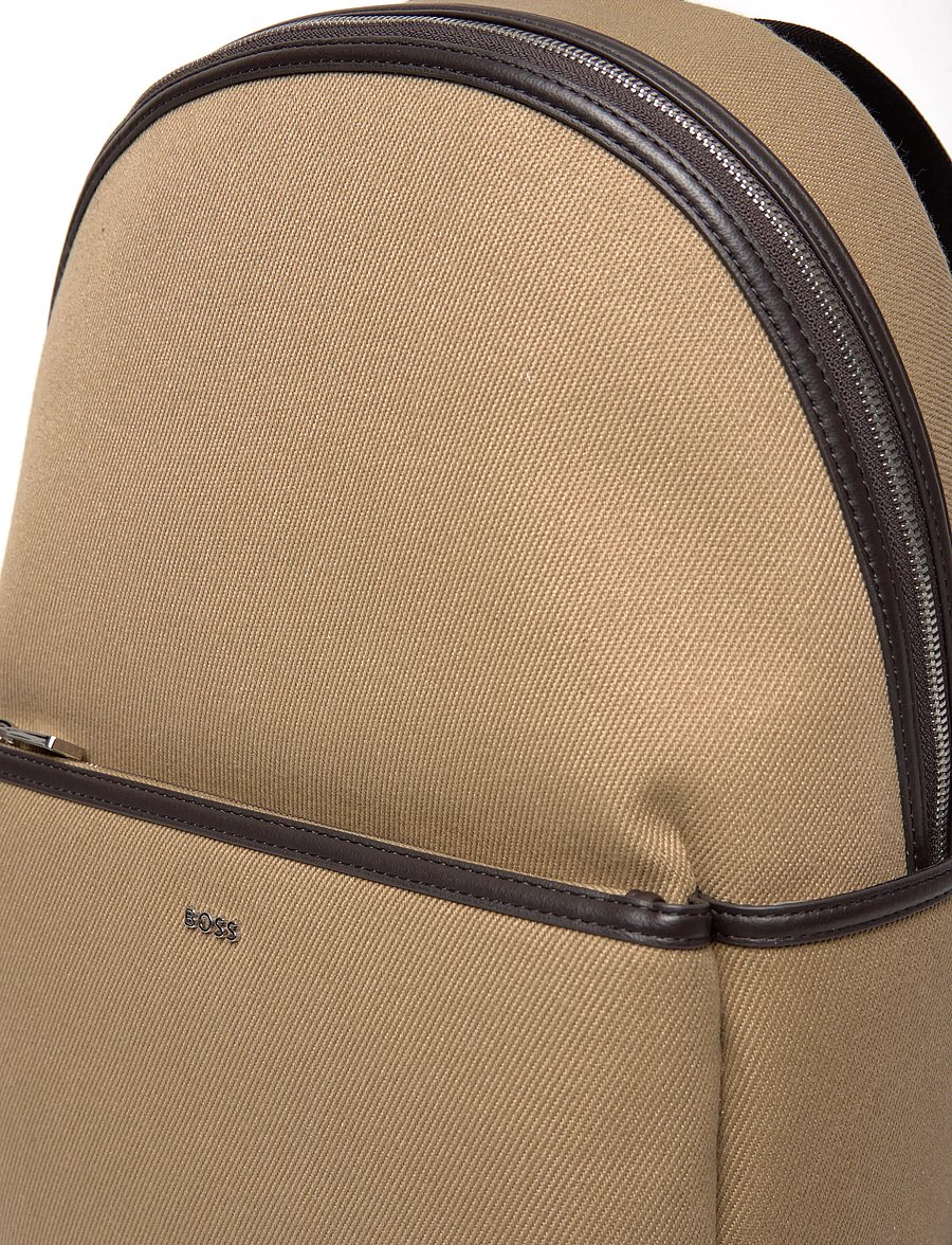 BOSS - Dakkar_Backpack - Äriseljakotid - dark beige - 4