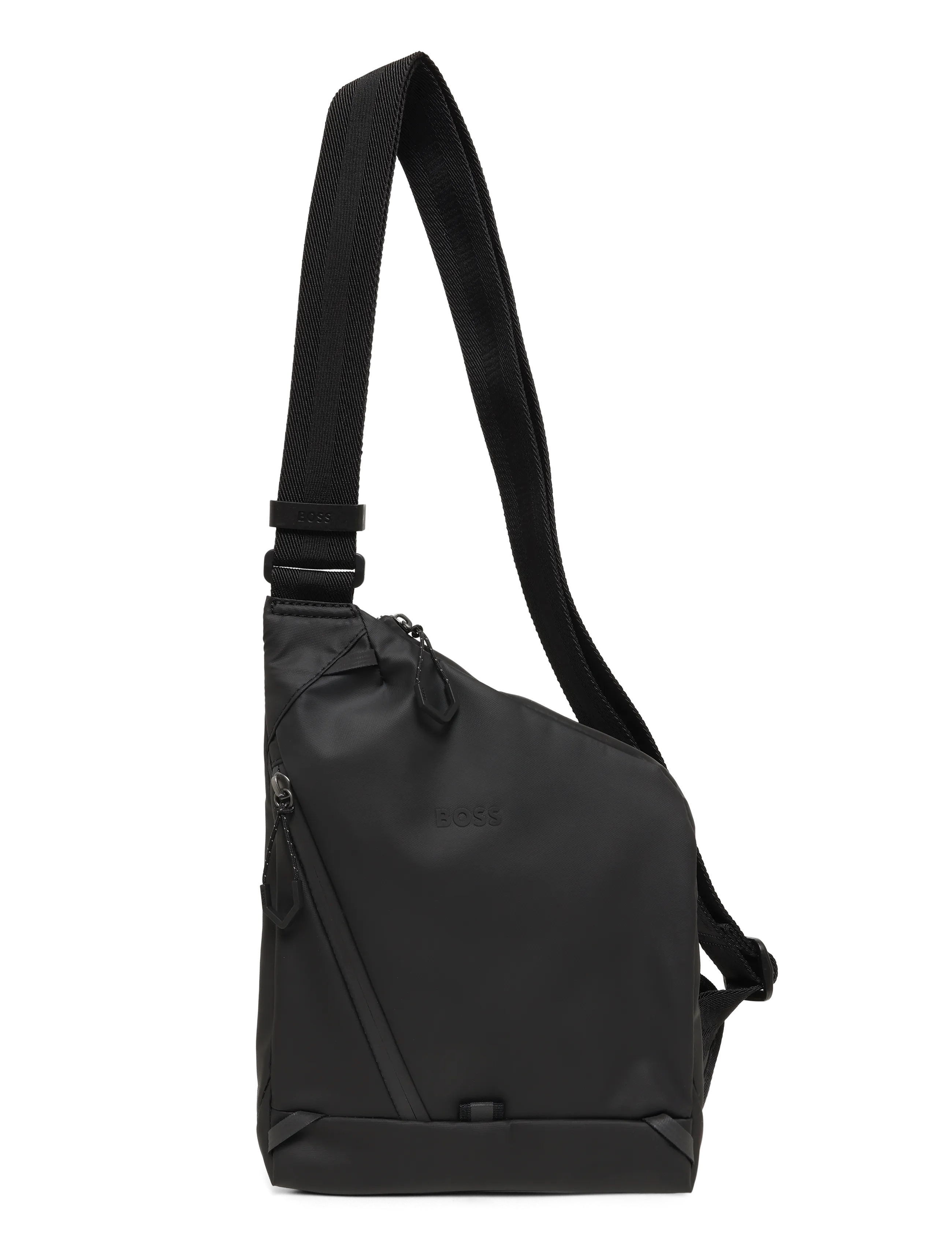 BOSS Stenson_Body Bag, One Size, Bags, Schwarz - Crossbody Männerswear