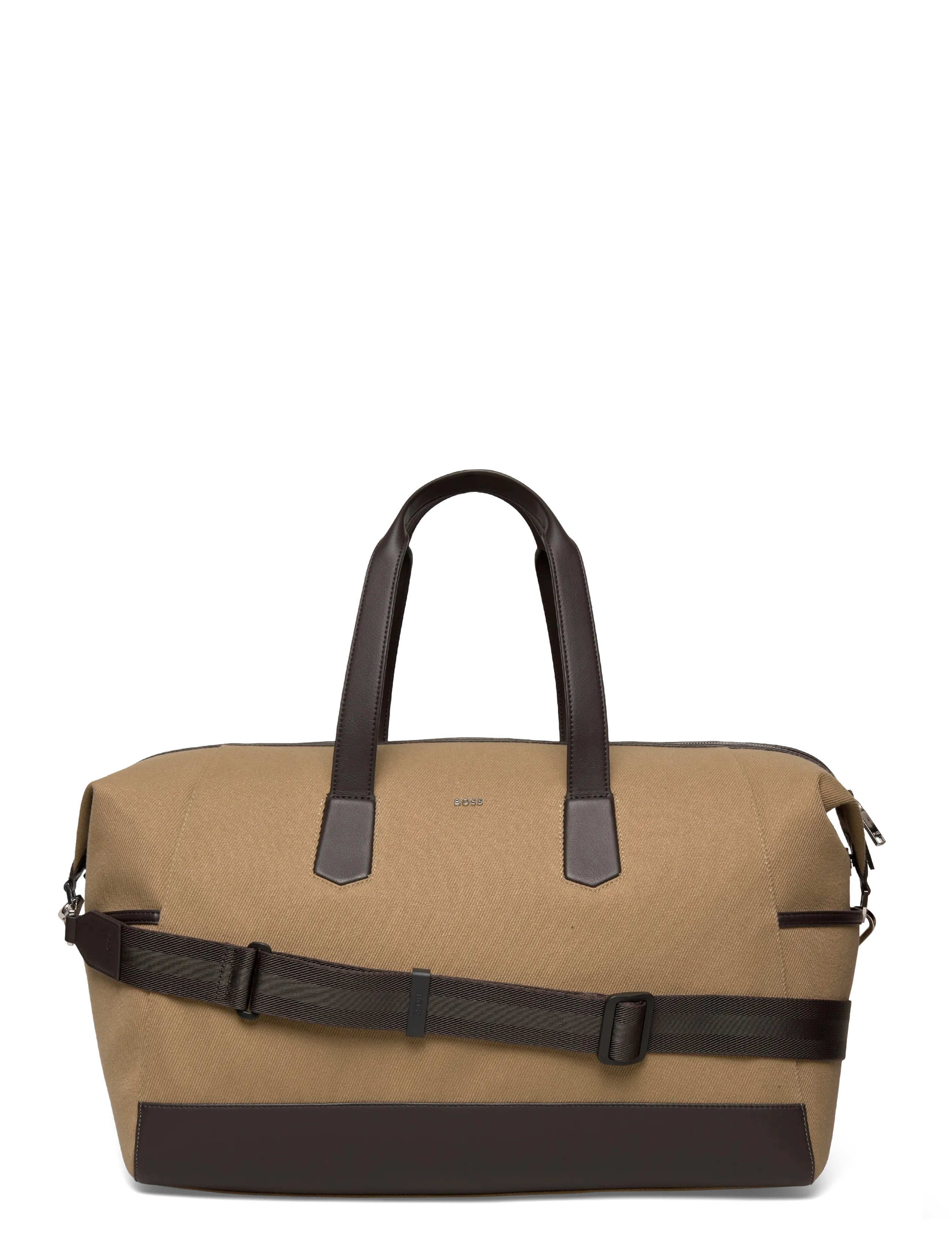 BOSS Dakkar_Holdall - BOSS Black - DARK BEIGE / brown