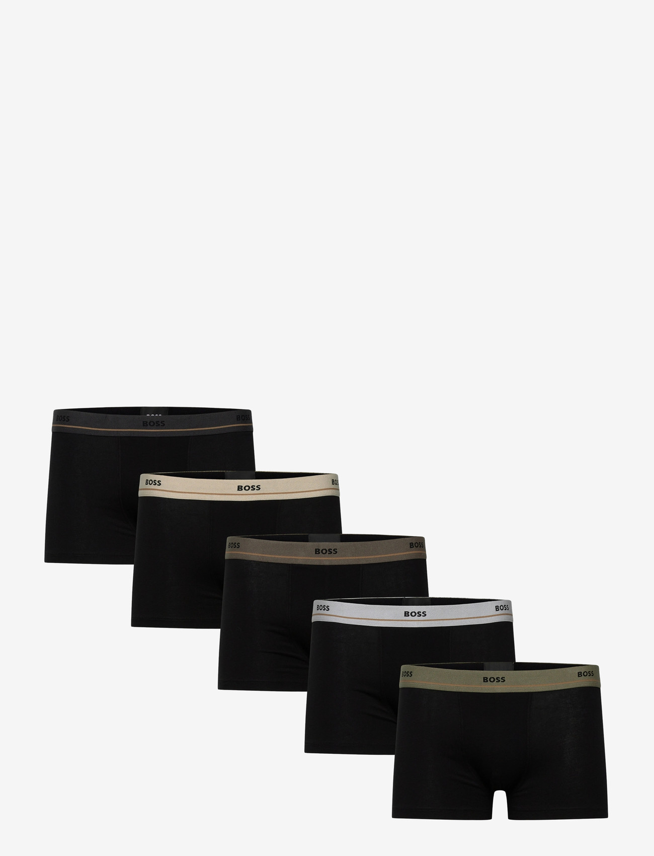 BOSS - Trunk 5P Essential - unterhosen im multipack - black - 0