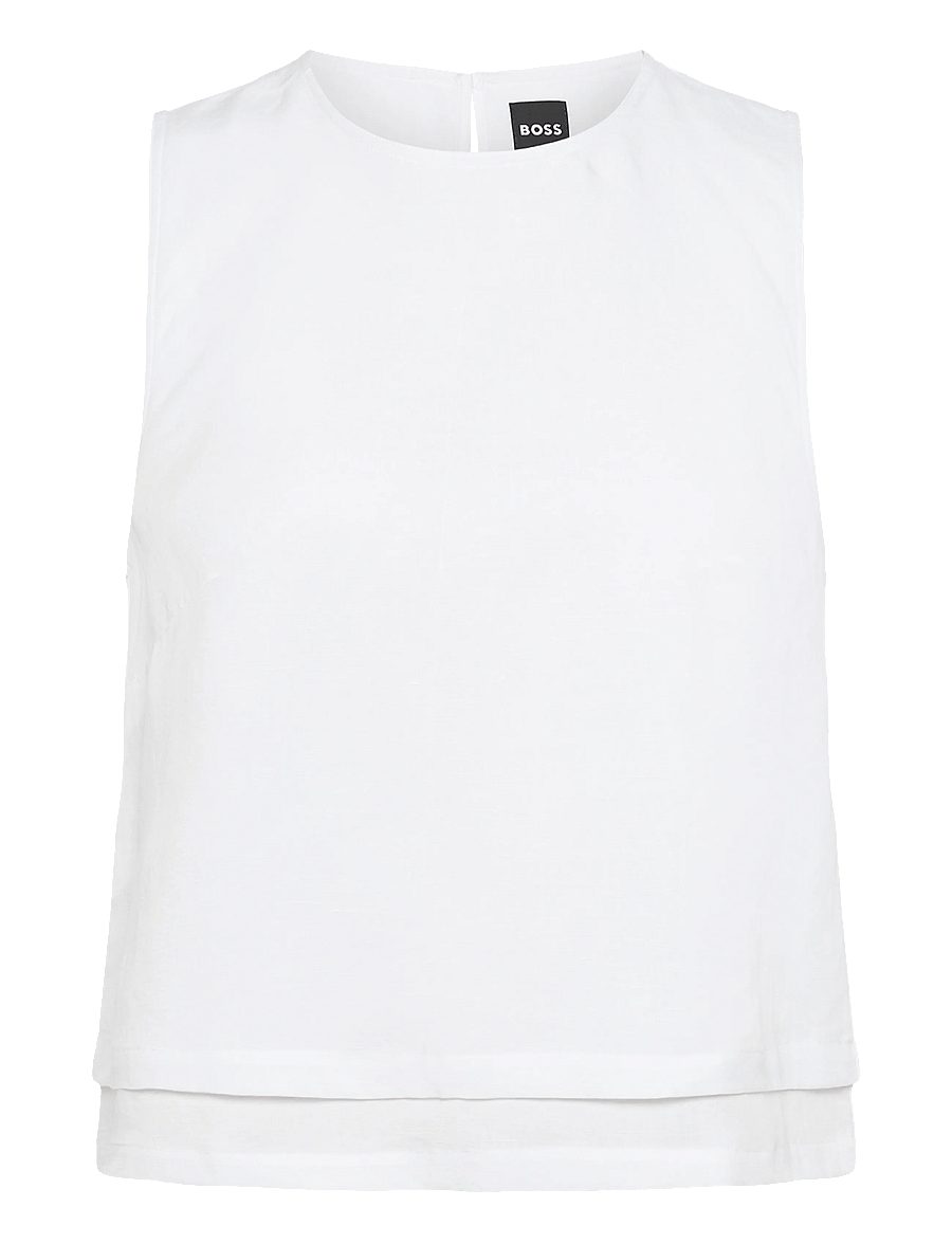 BOSS - Bliny - blouses zonder mouwen - white - 1