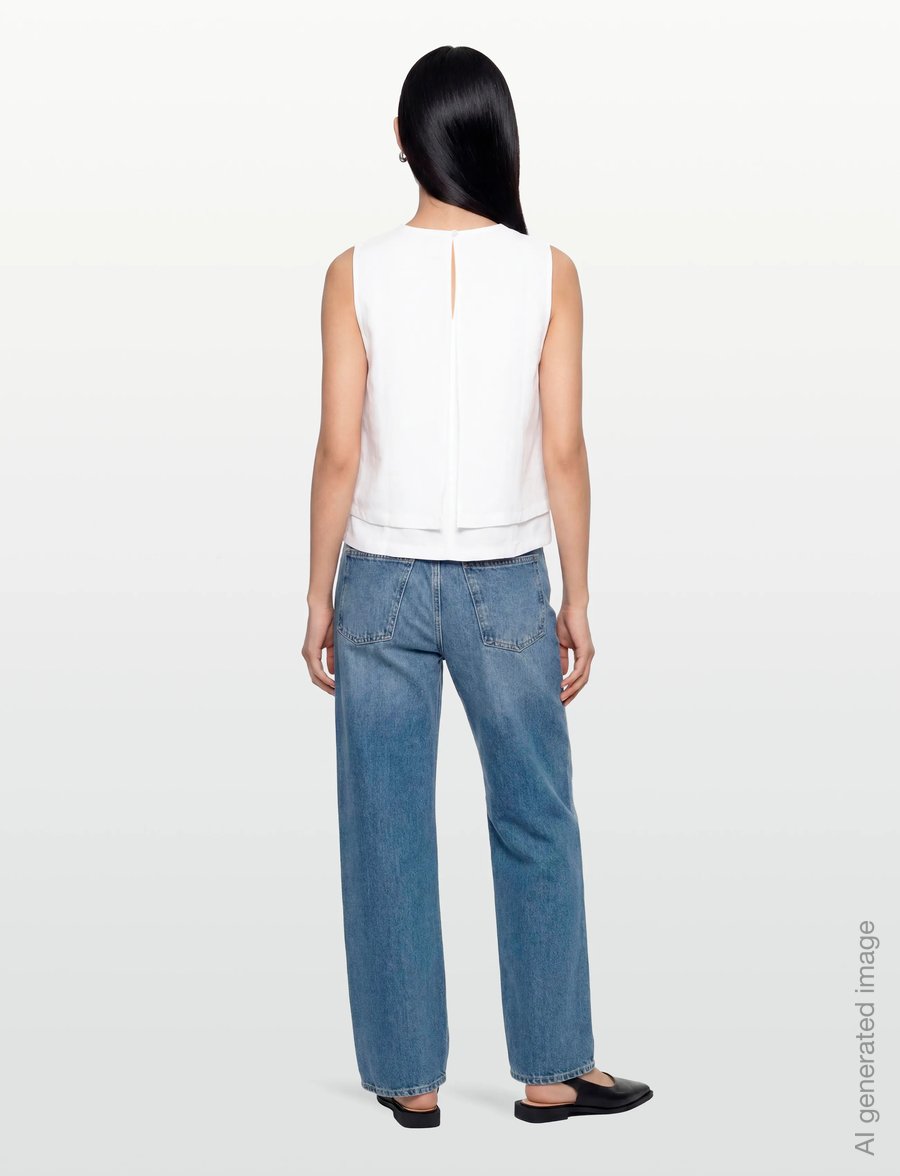 BOSS - Bliny - Ærmeløse bluser - white - 4