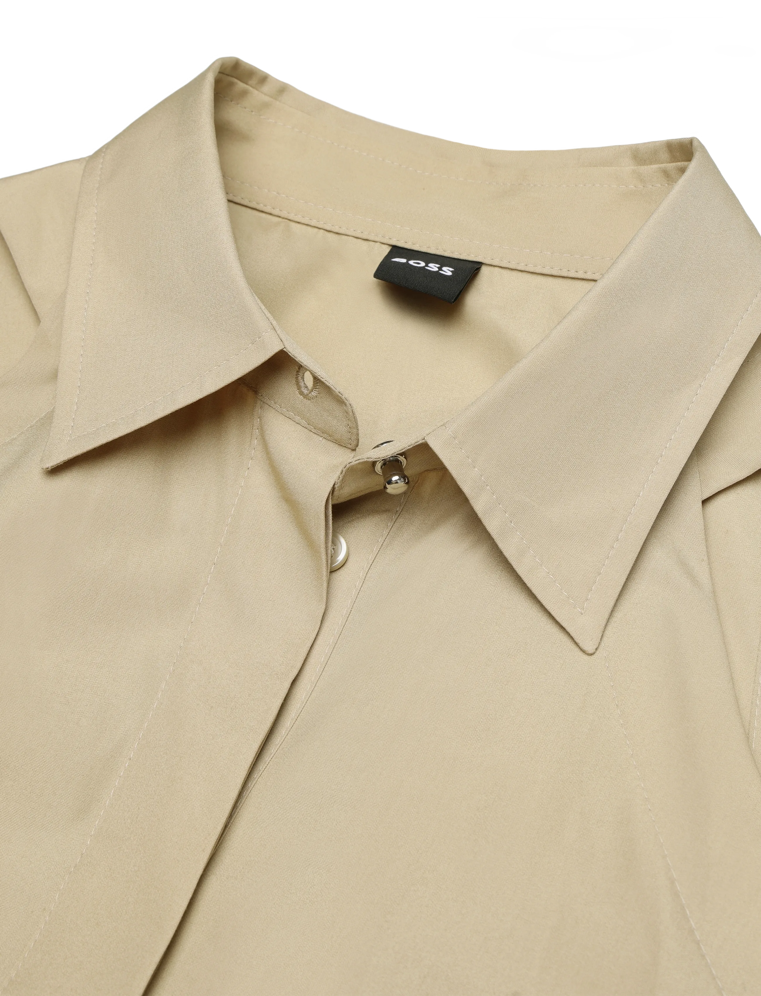 BOSS - Dimica - skjortklänningar - light beige - 2
