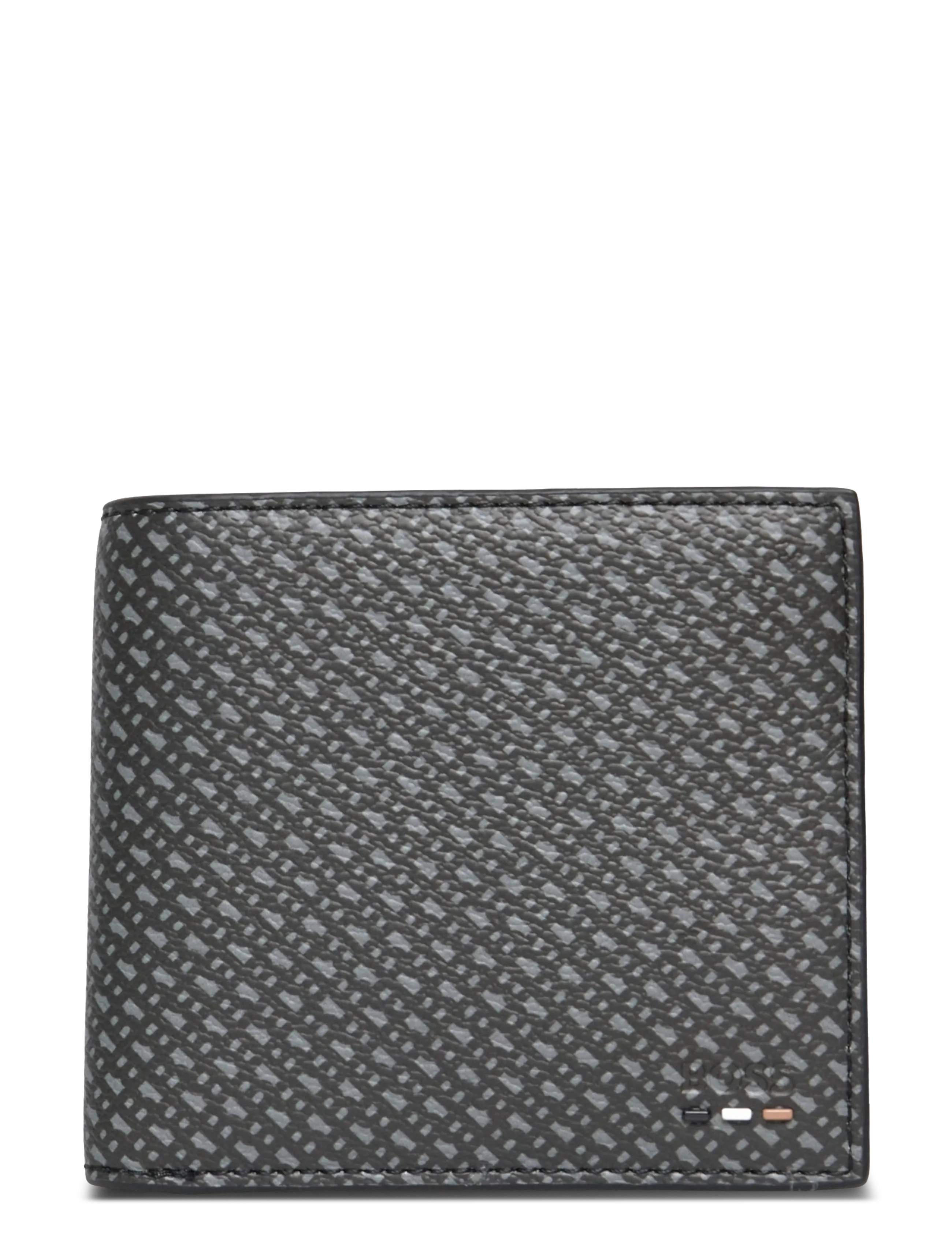 BOSS Ray_MN_4cc_Coin - Brieftaschen und Taschen - BLACK / grey