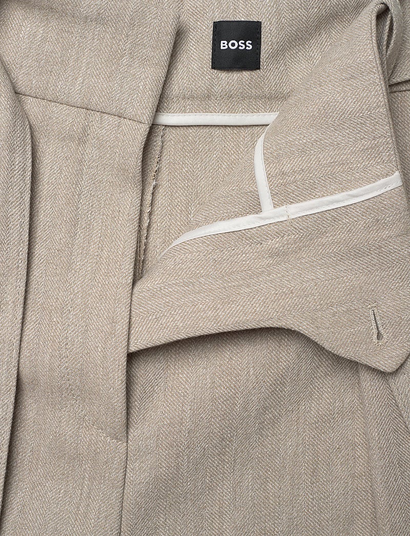 BOSS - Tojuna - linased lühikesed püksid - open miscellaneous - 3