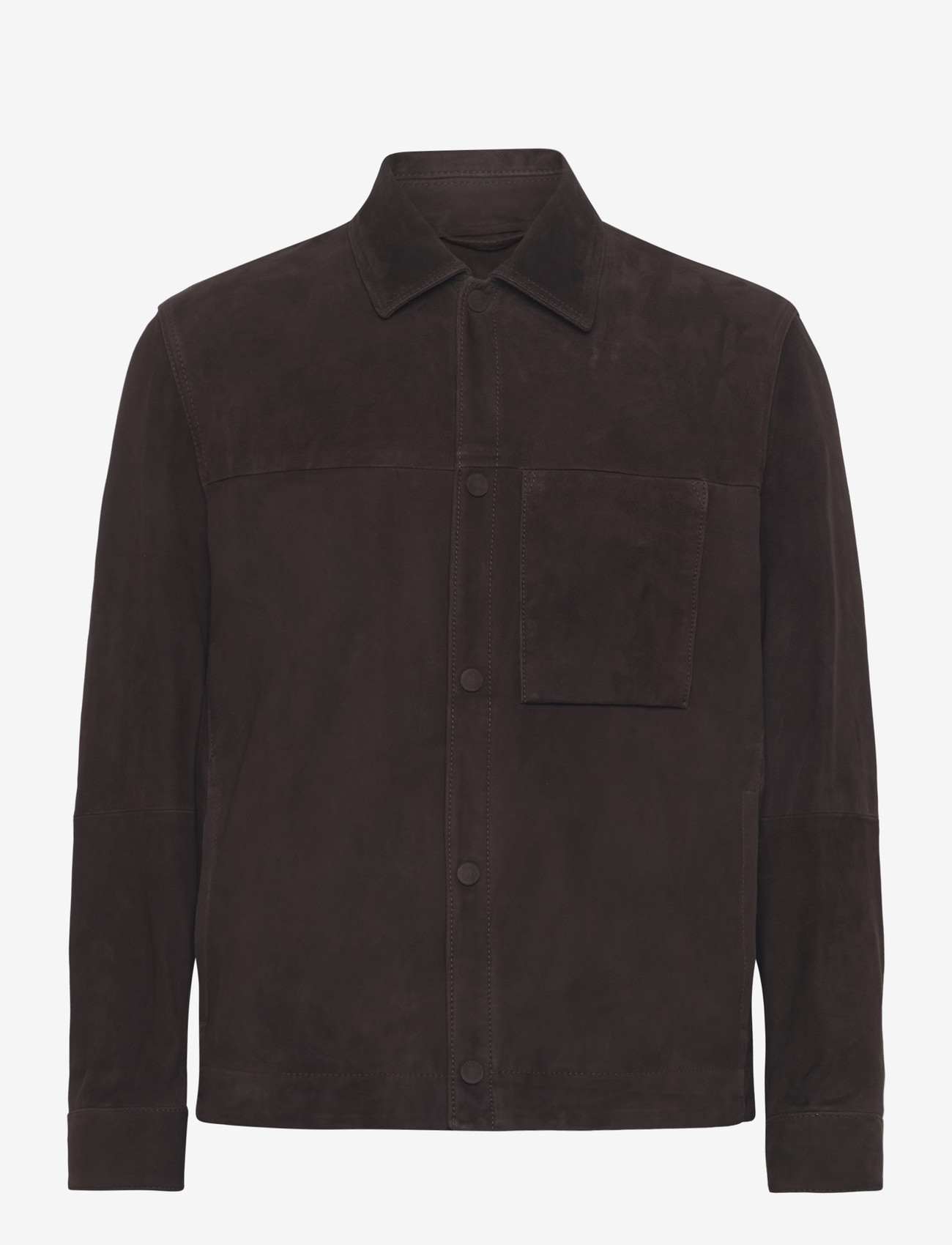 BOSS - C-Molot - leather jackets - dark brown - 0