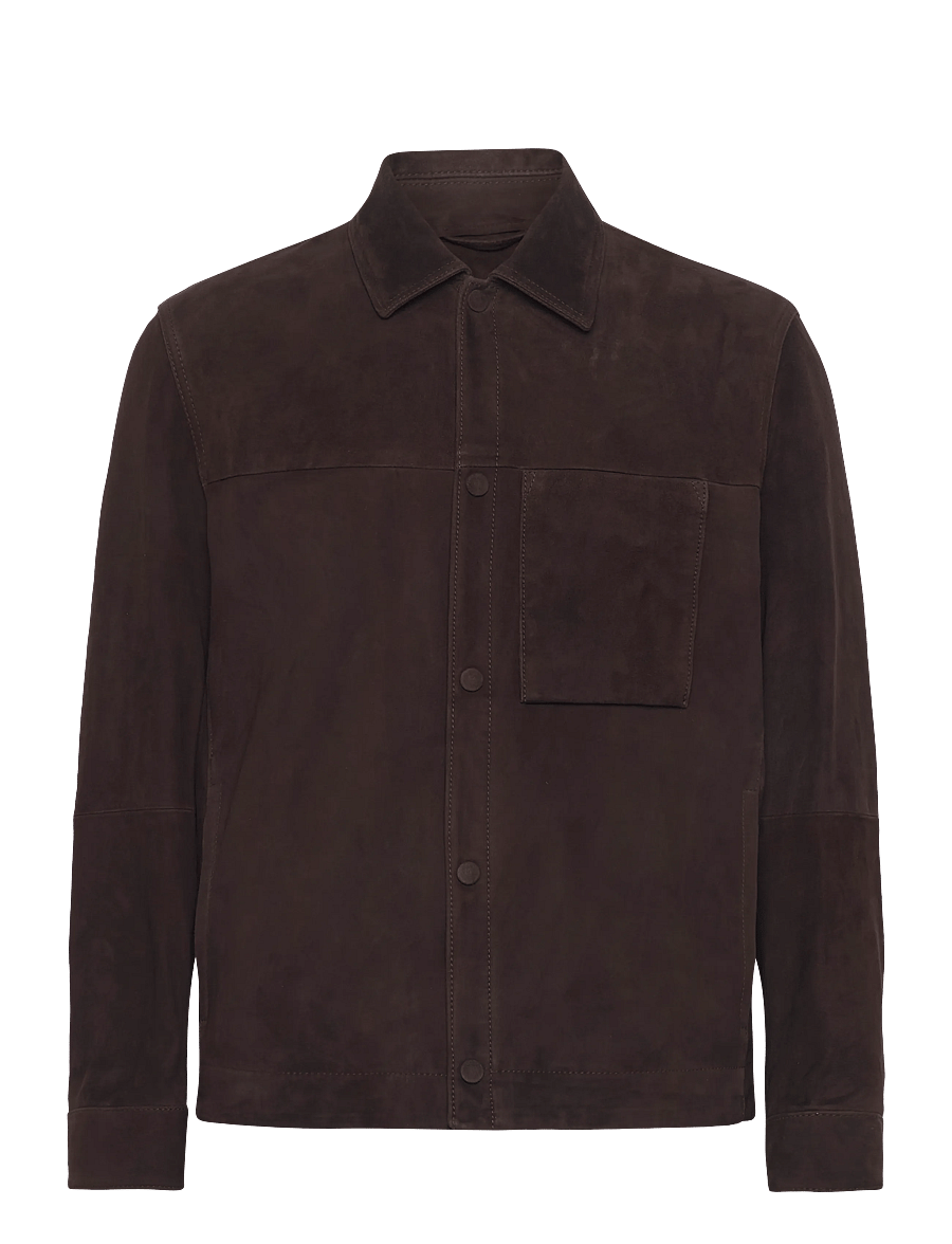 BOSS - C-Molot - leather jackets - dark brown - 0