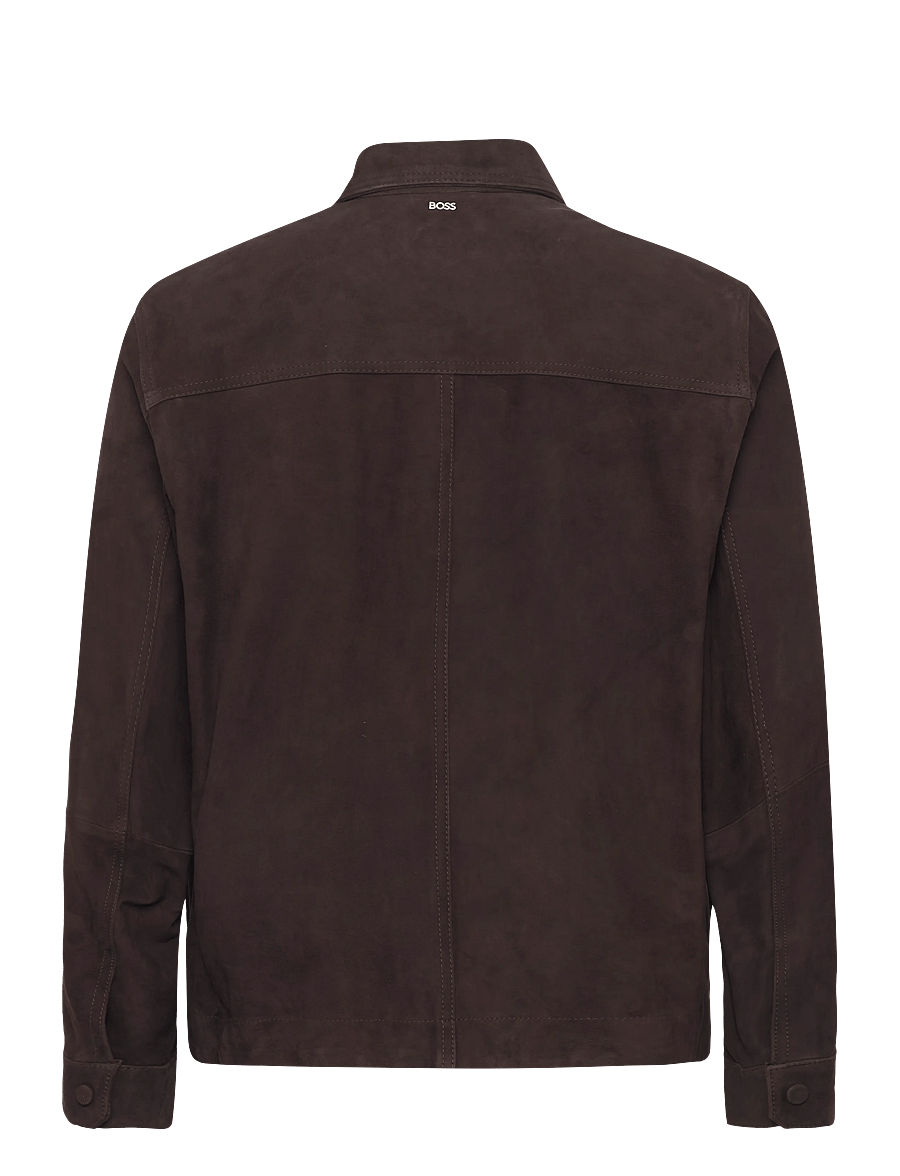 BOSS - C-Molot - leather jackets - dark brown - 1