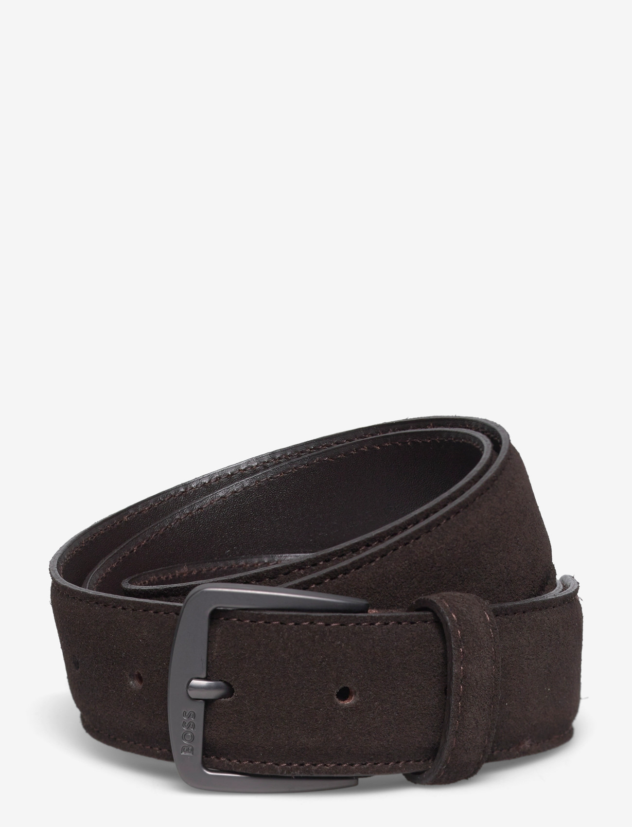 BOSS - Syhr-Sd-St_Sz35 - klassiska skärp - dark brown - 0