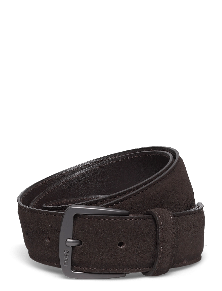 BOSS - Syhr-Sd-St_Sz35 - klassische gürtel - dark brown - 0