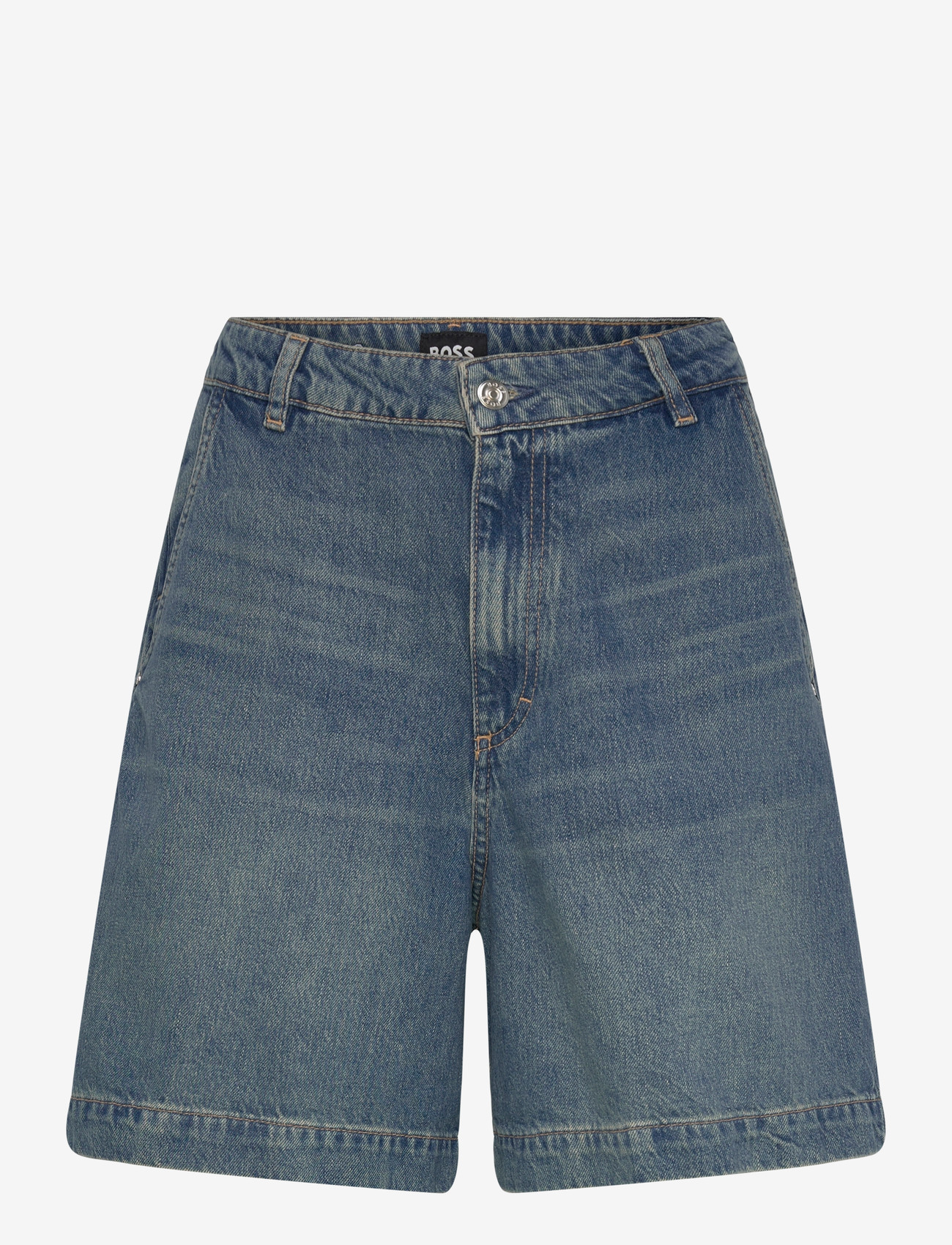 BOSS - ALLEXY DENIM SHORT - jorts - open blue - 0