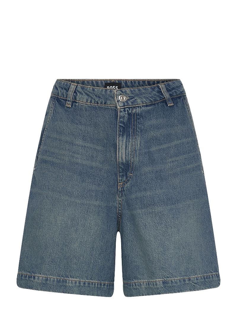 BOSS - ALLEXY DENIM SHORT - jeansshorts - open blue - 0