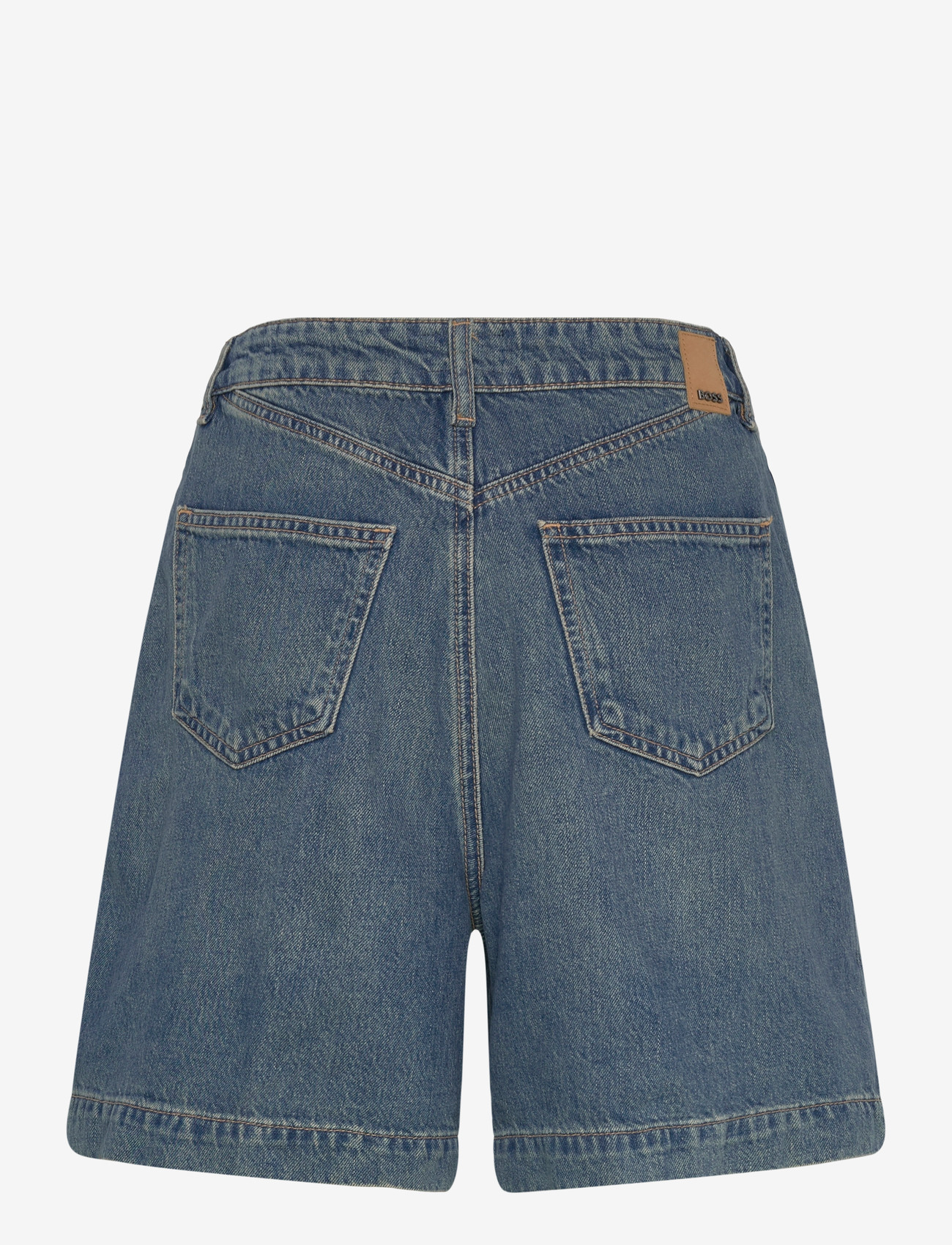 BOSS - ALLEXY DENIM SHORT - jorts - open blue - 1