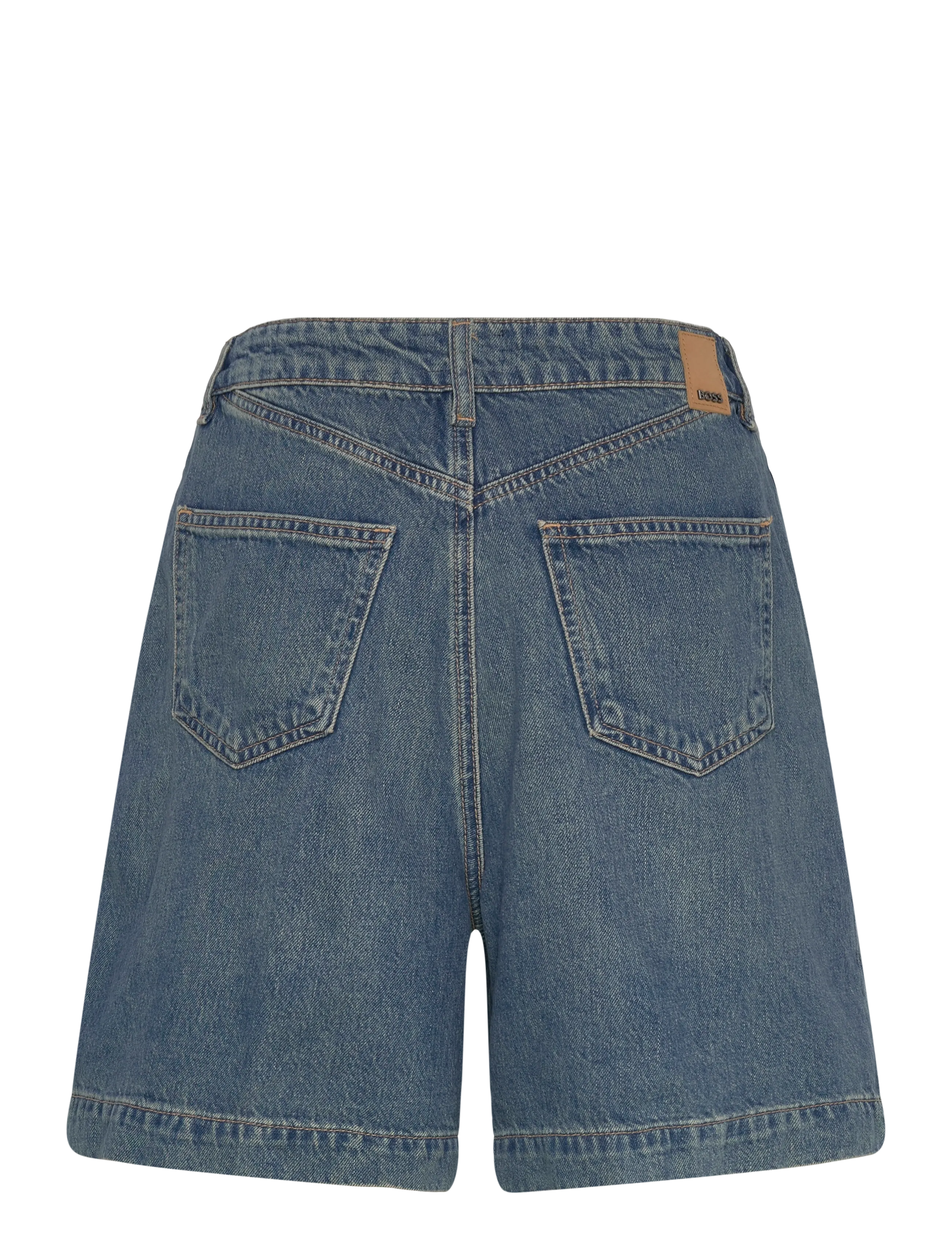 BOSS - ALLEXY DENIM SHORT - jeansshorts - open blue - 1