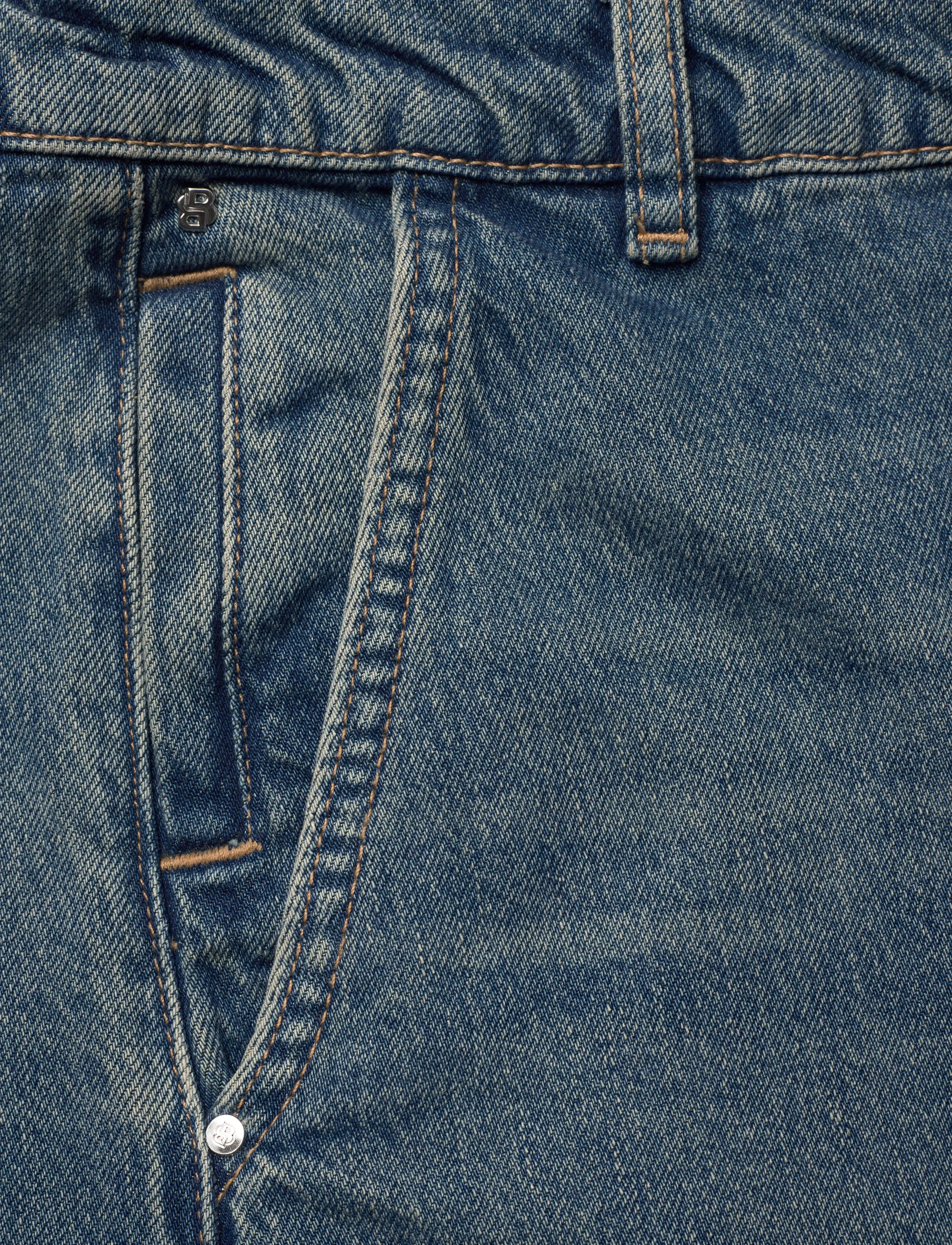 BOSS - ALLEXY DENIM SHORT - jeansshorts - open blue - 2