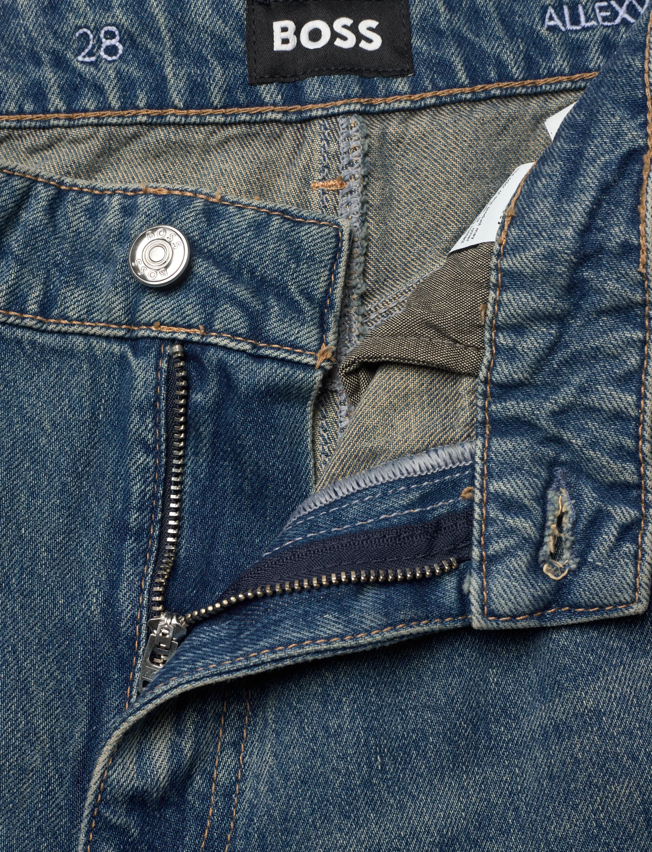 BOSS - ALLEXY DENIM SHORT - jeansshorts - open blue - 3