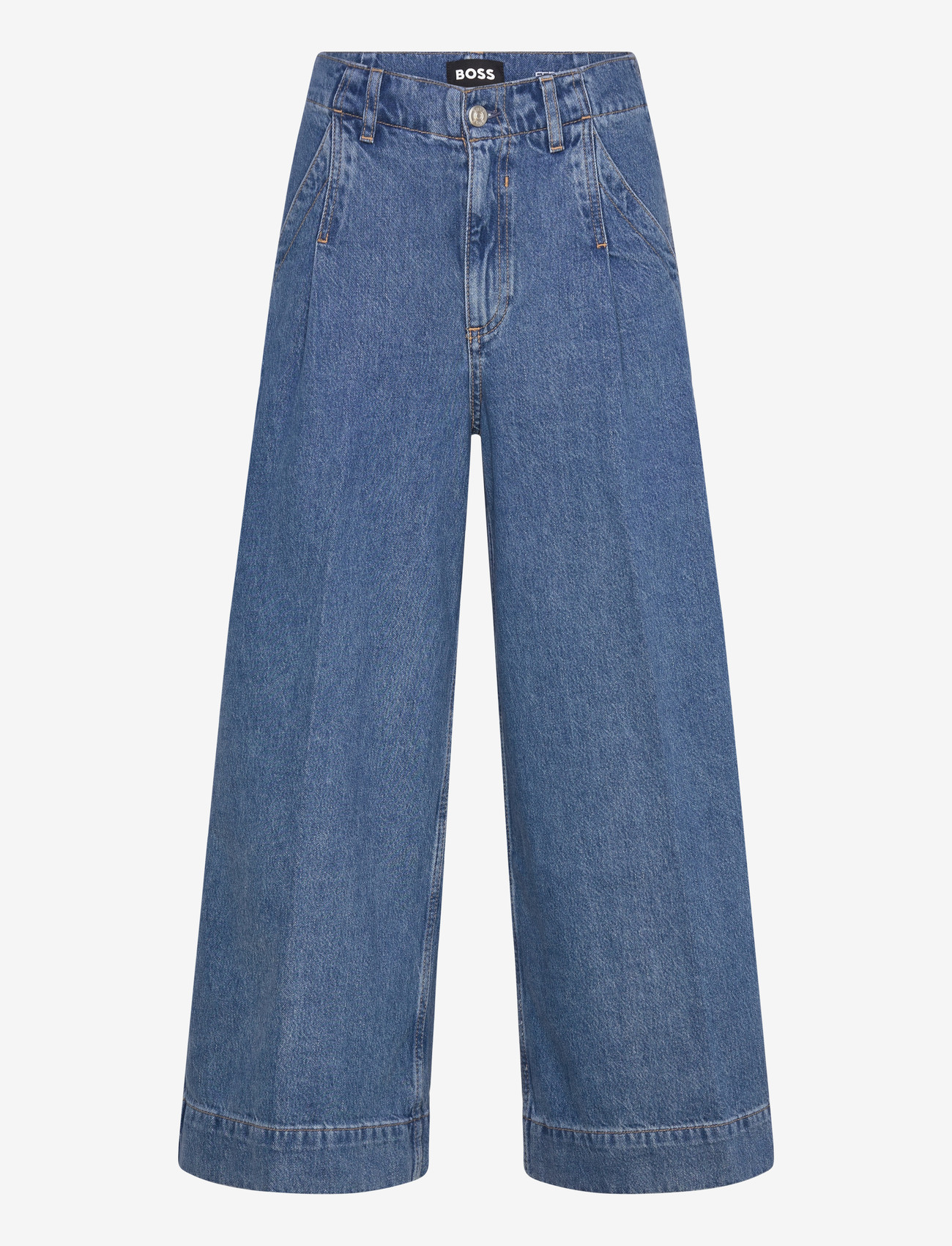 BOSS - FERANGE CULOTTE - hosen mit weitem bein - open blue - 1