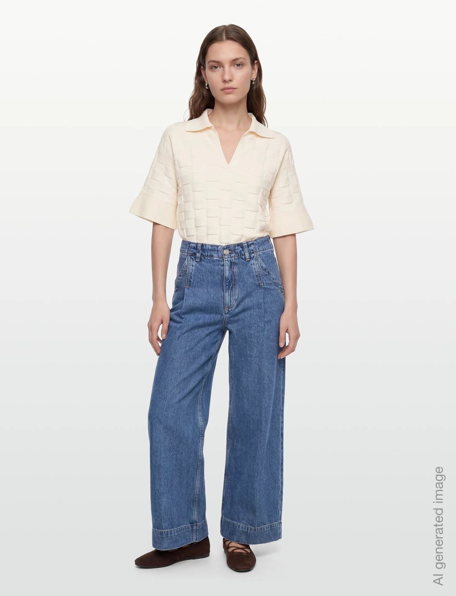 BOSS - FERANGE CULOTTE - vida byxor - open blue - 0