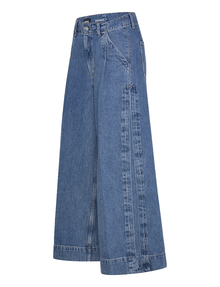 BOSS - FERANGE CULOTTE - vida byxor - open blue - 4