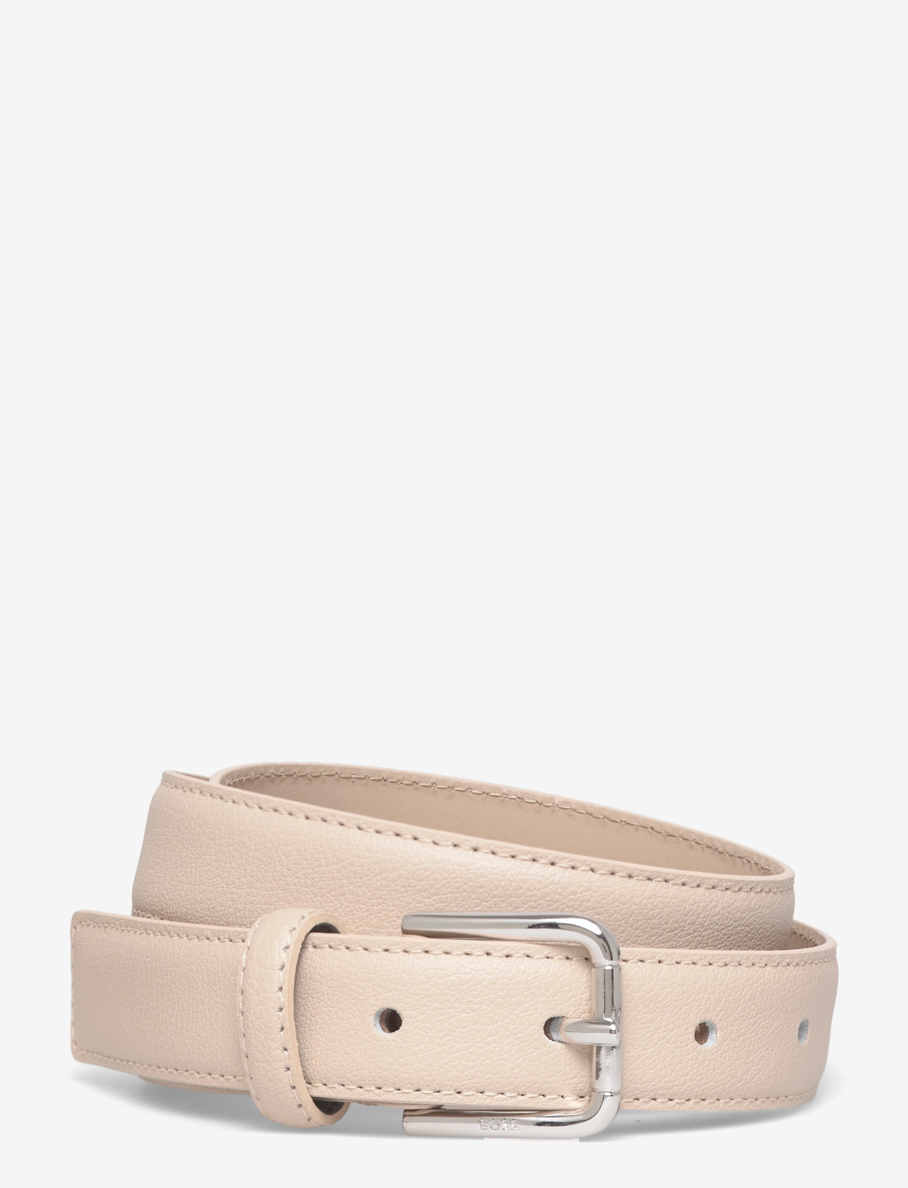 BOSS - Navya-W-St_Sz25 - læderbælter - light beige - 0