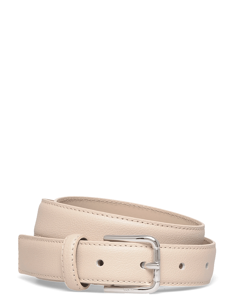 BOSS - Navya-W-St_Sz25 - læderbælter - light beige - 0