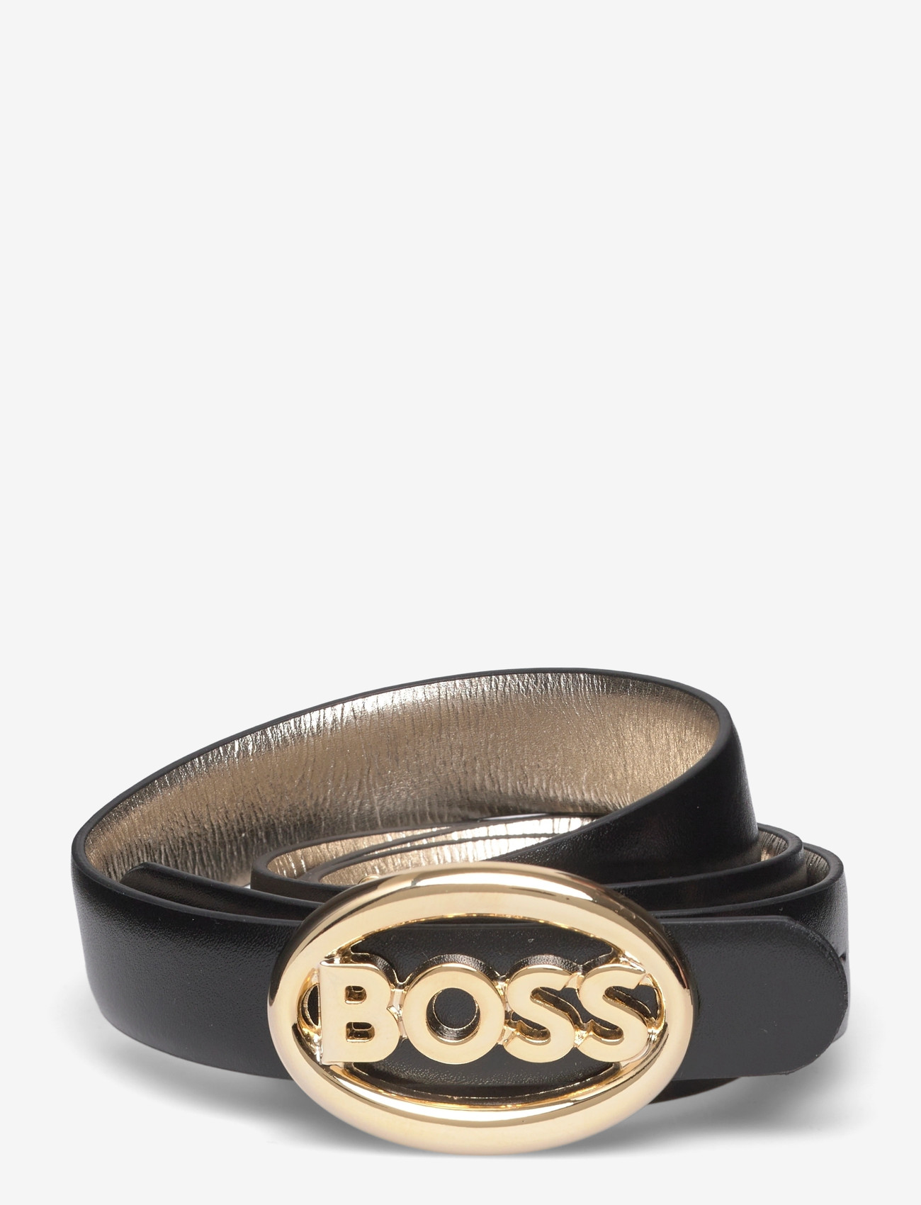 BOSS - BOSS_Icon_Ov_Sr20_Lp - læderbælter - gold - 0