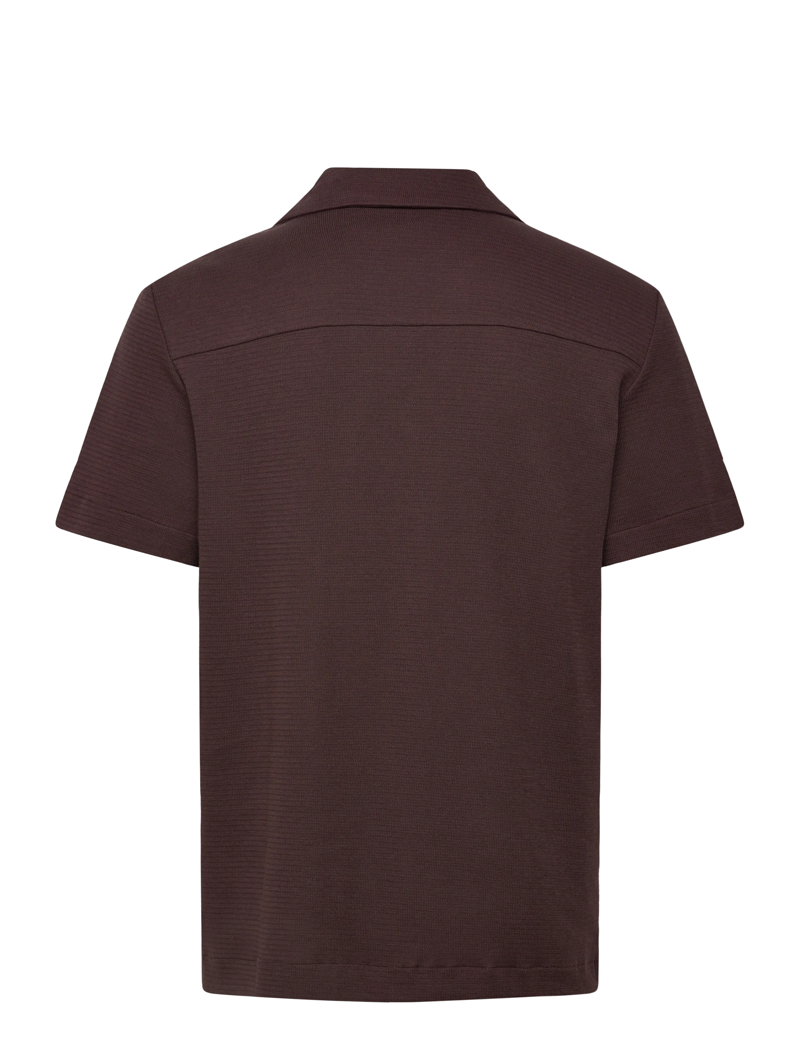 BOSS - C-Pasini 47 - lyhythihaiset kauluspaidat - dark brown - 1