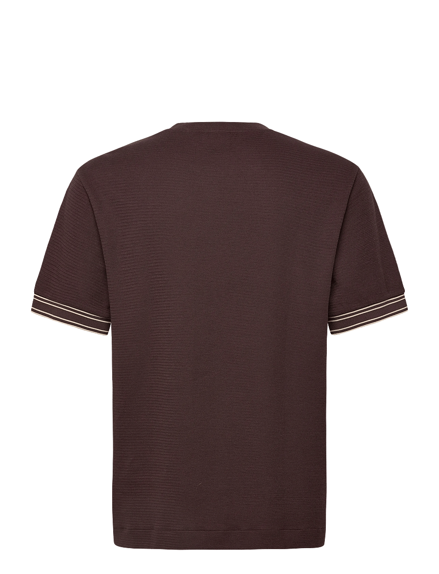 BOSS - C-Tigerman 47 - lühikeste varrukatega t-särgid - dark brown - 1