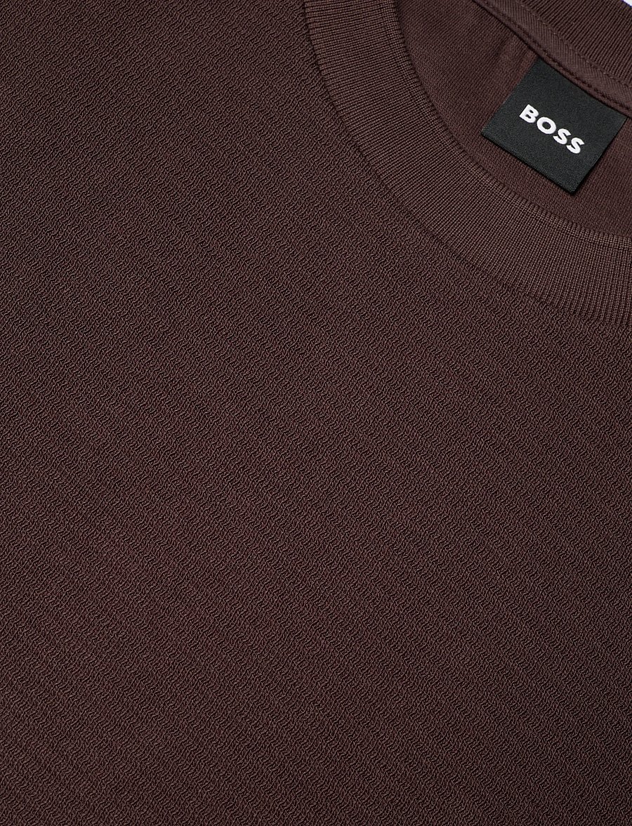BOSS - C-Tigerman 47 - lühikeste varrukatega t-särgid - dark brown - 2