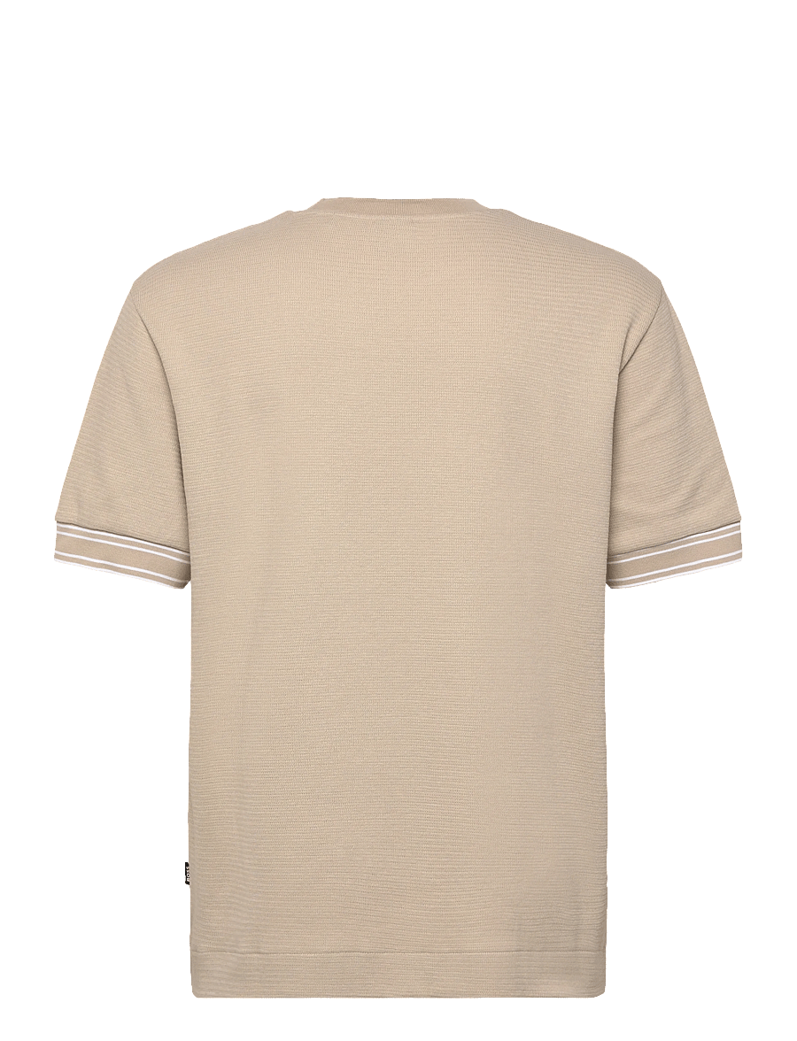 BOSS - C-Tigerman 47 - short-sleeved t-shirts - open beige - 2