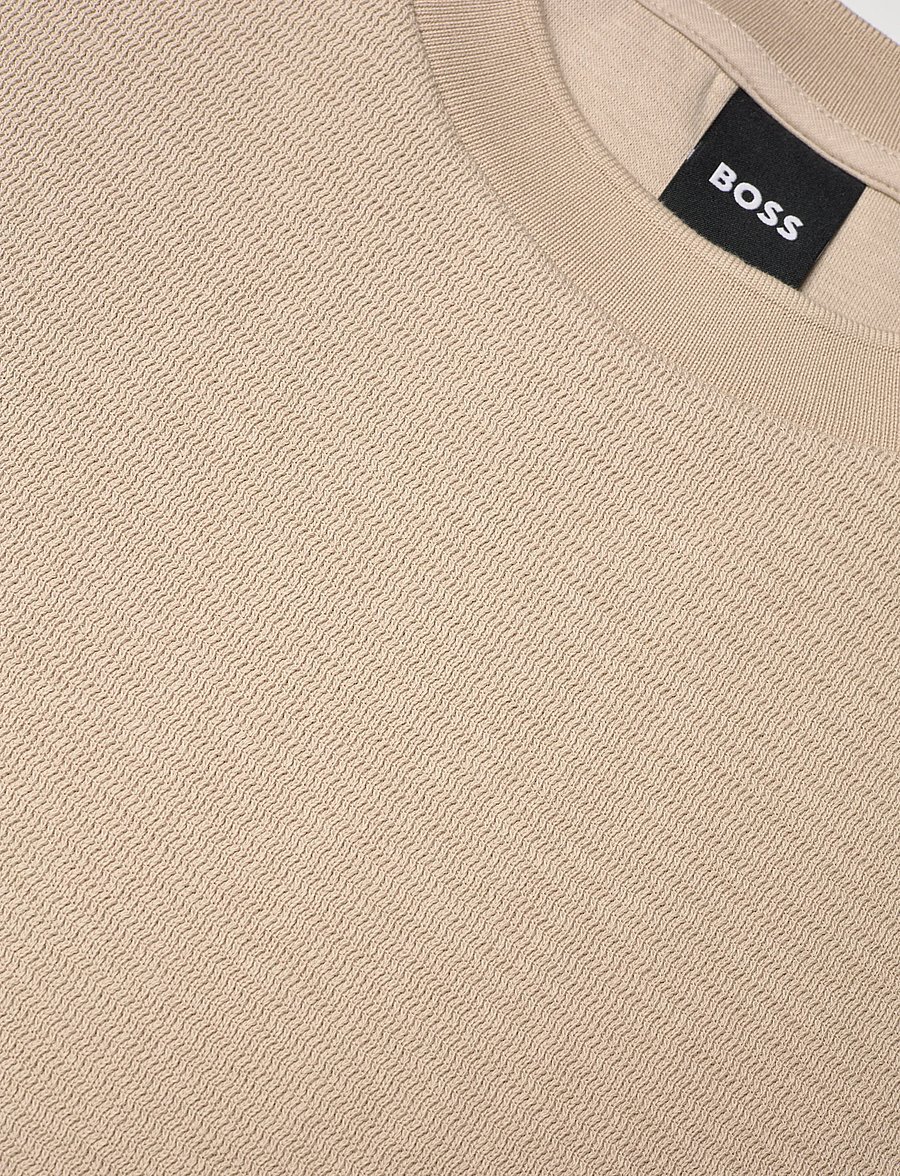 BOSS - C-Tigerman 47 - short-sleeved t-shirts - open beige - 5