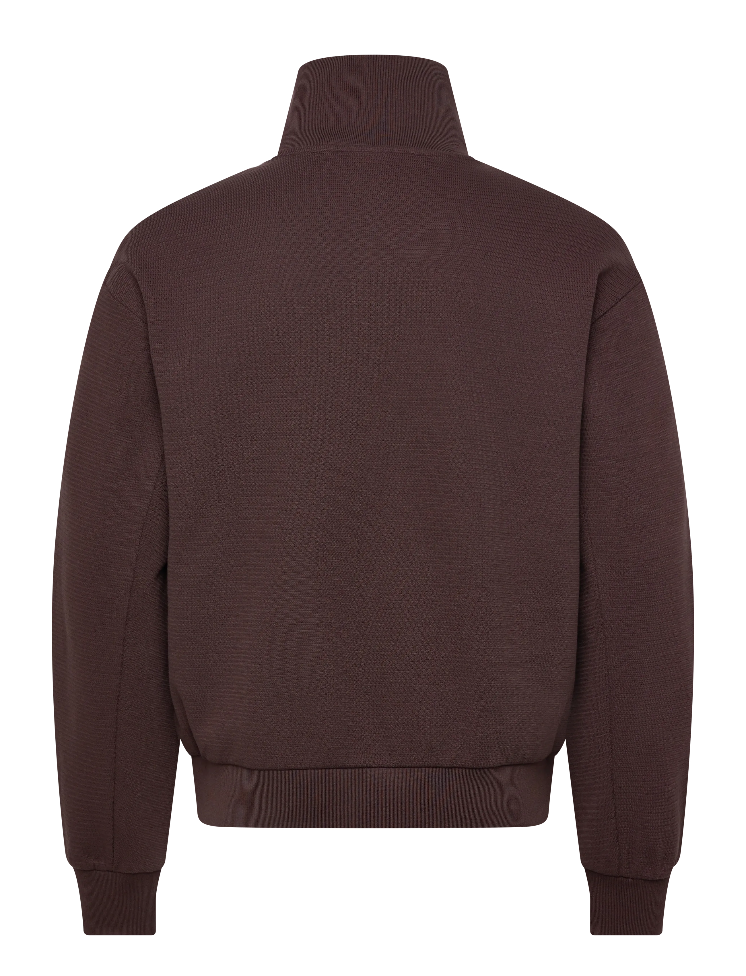 BOSS - C-Seidler 47 - half zip jumpers - dark brown - 2
