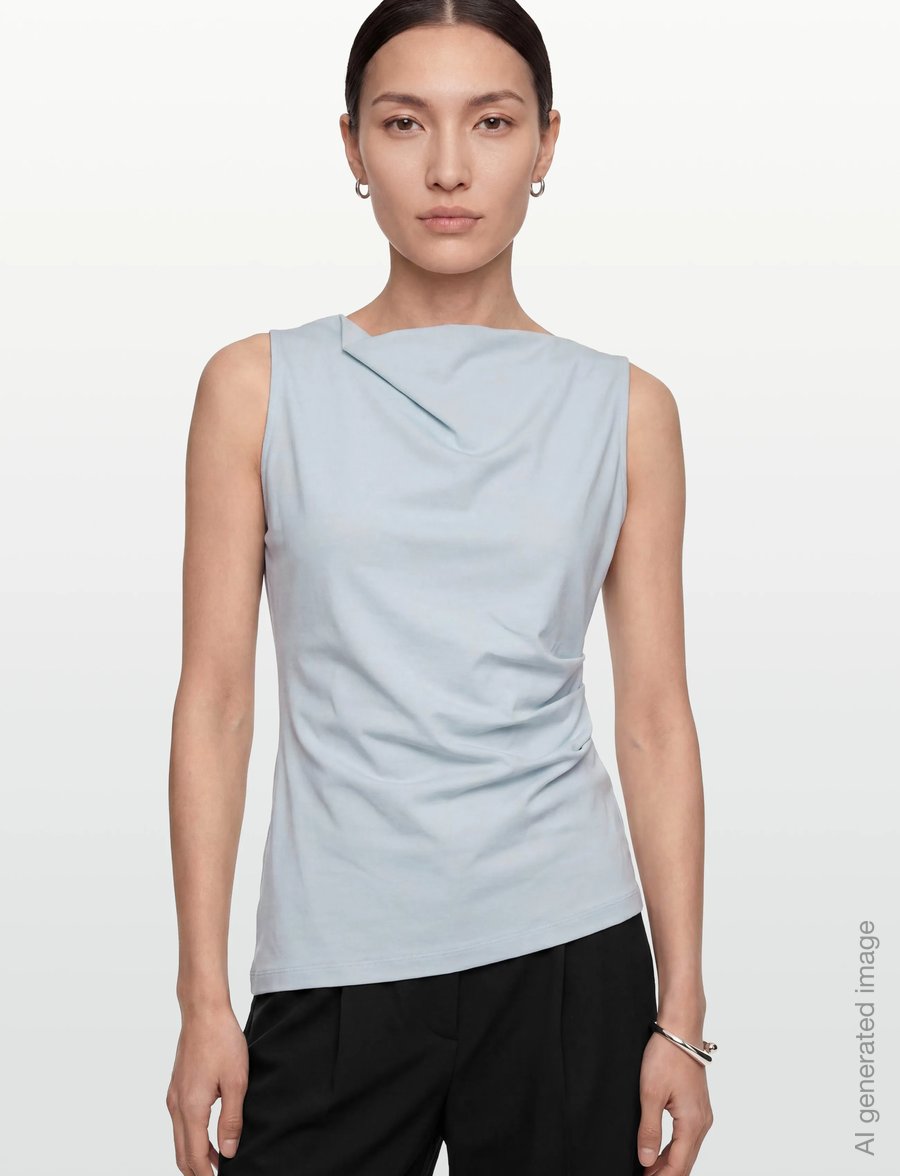 BOSS - Emiaka - linnen - open blue - 4