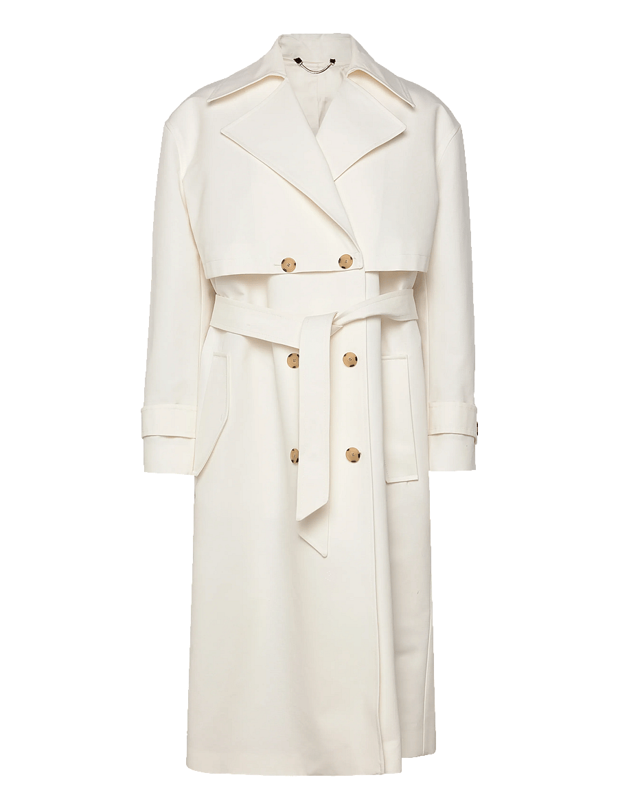 BOSS - Chandra - trenchcoats - open white - 1