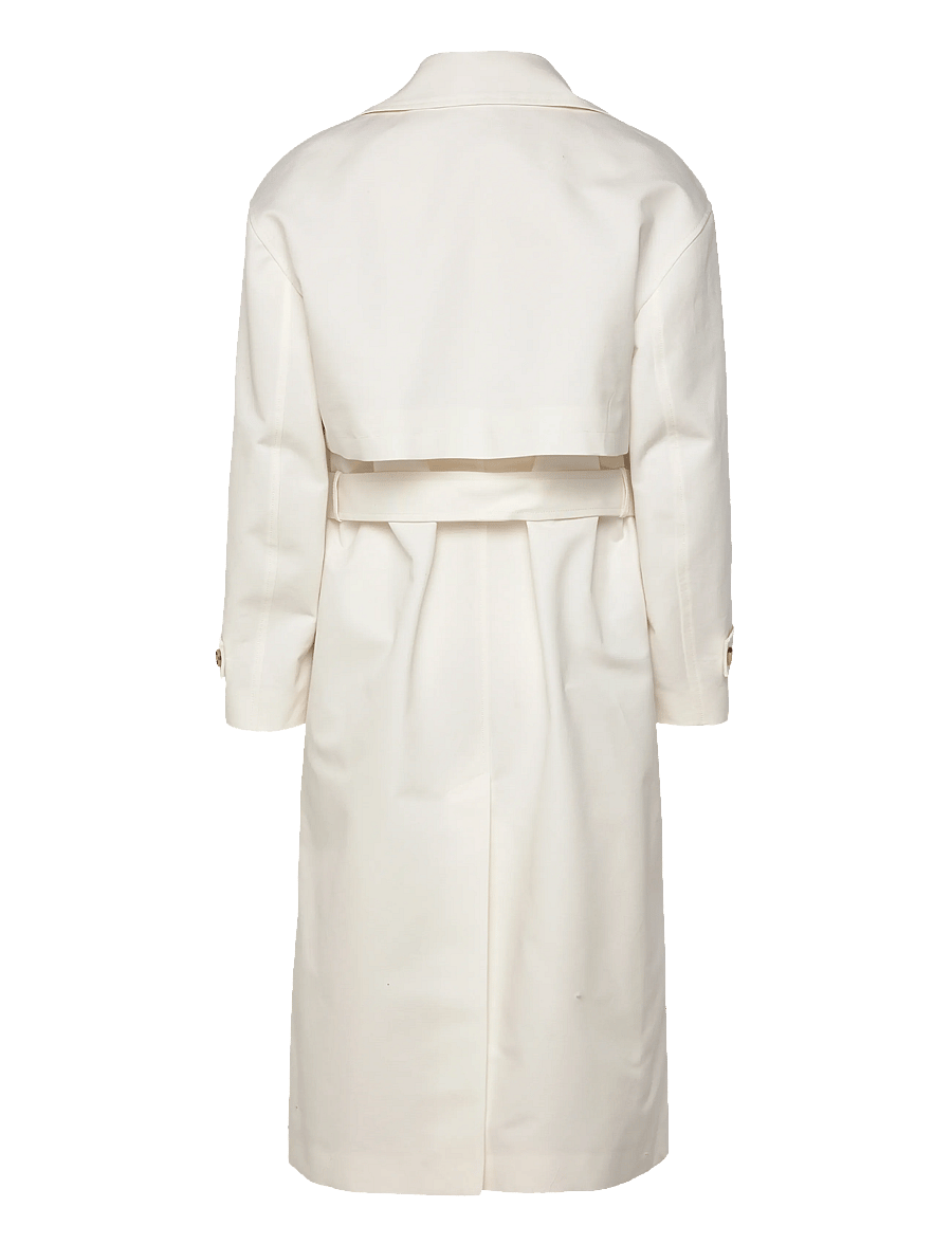 BOSS - Chandra - trenchcoats - open white - 2