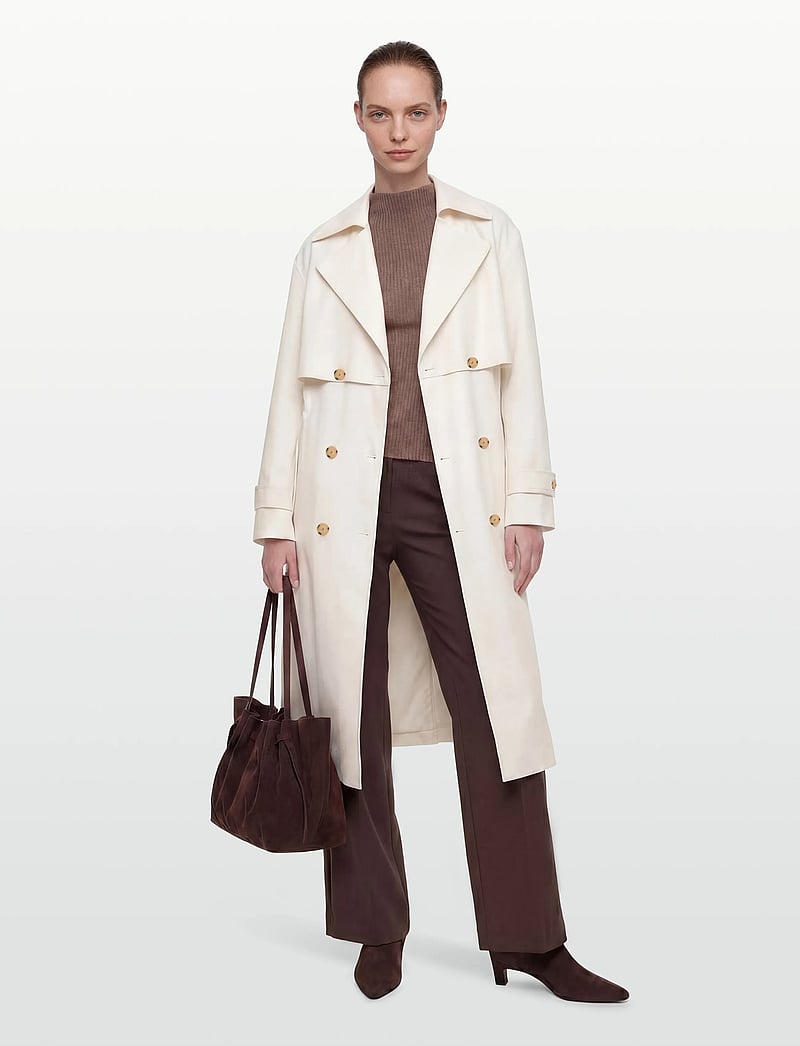 BOSS - Chandra - trenchcoats - open white - 0