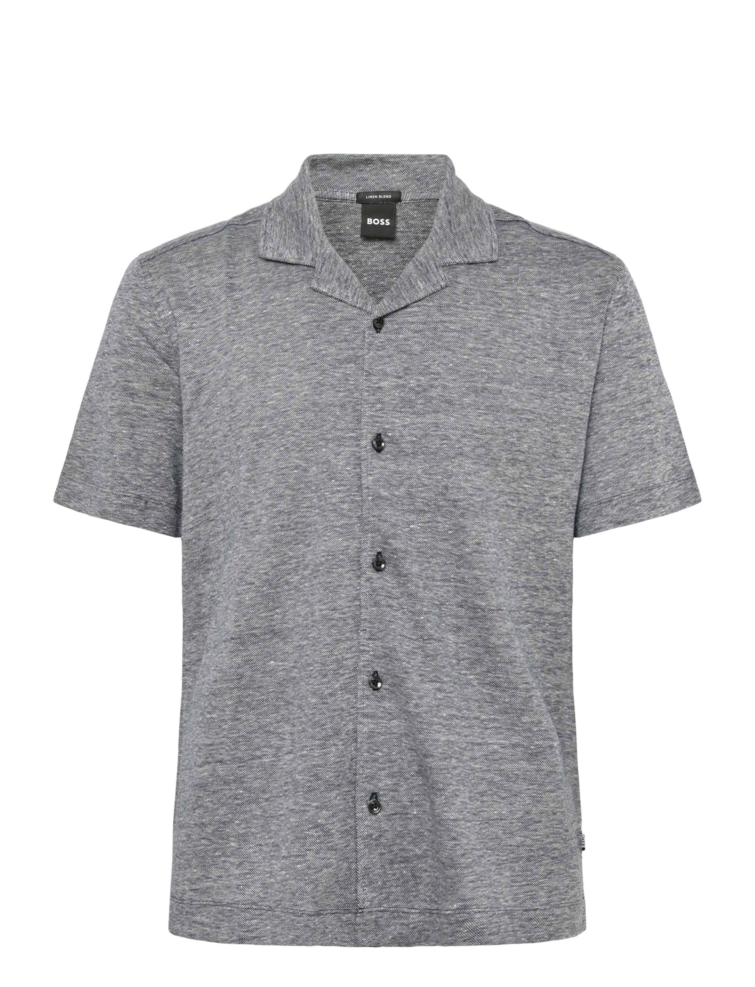 BOSS H-Powell 235 - Kortærmede skjorter - DARK BLUE / grey
