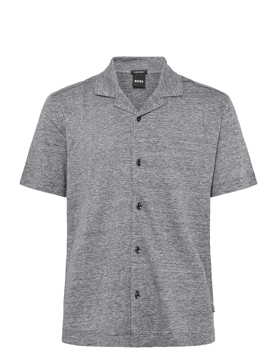 BOSS - H-Powell 235 - hørskjorter - dark blue - 0