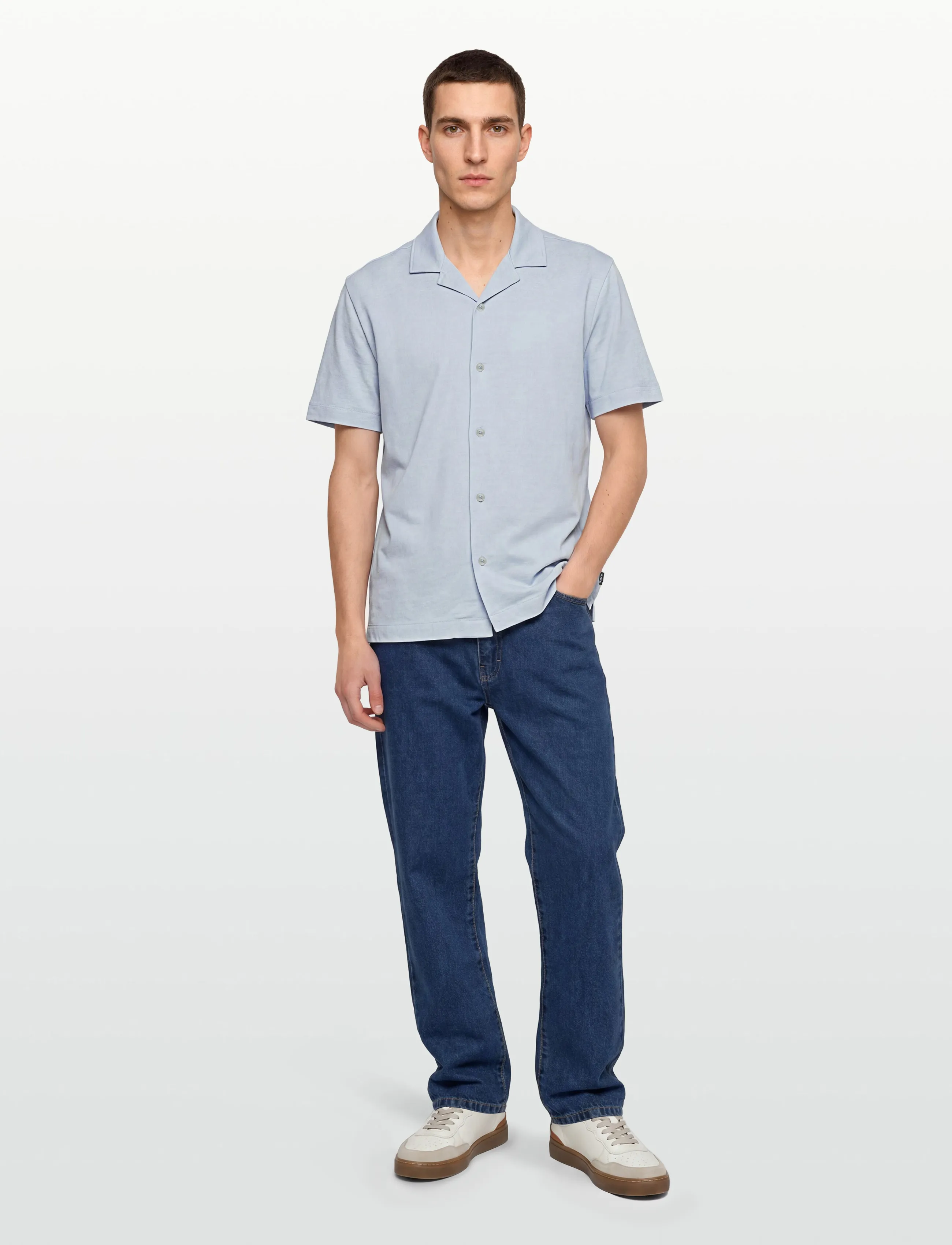 BOSS H-Powell 235 - Shirts - LIGHT/PASTEL BLUE / blue