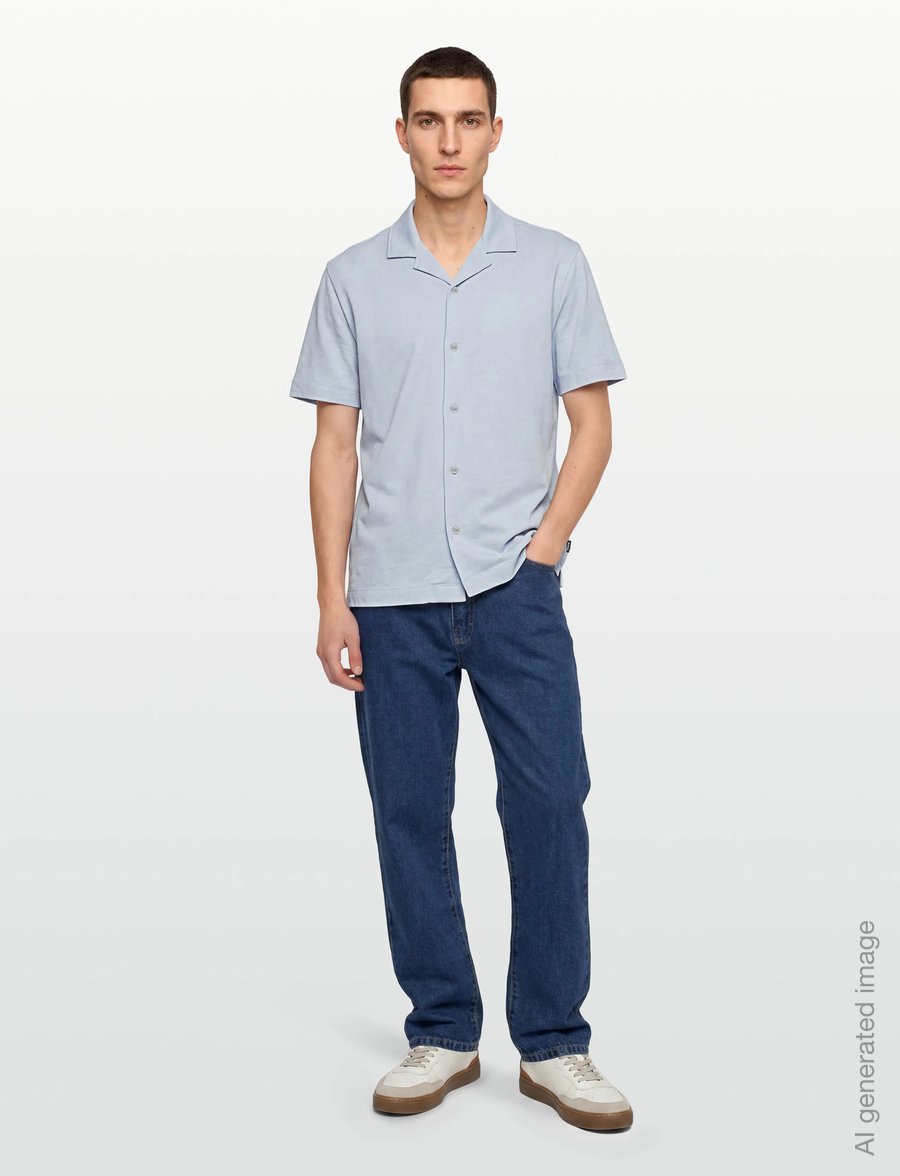 BOSS - H-Powell 235 - leinenhemden - light/pastel blue - 0