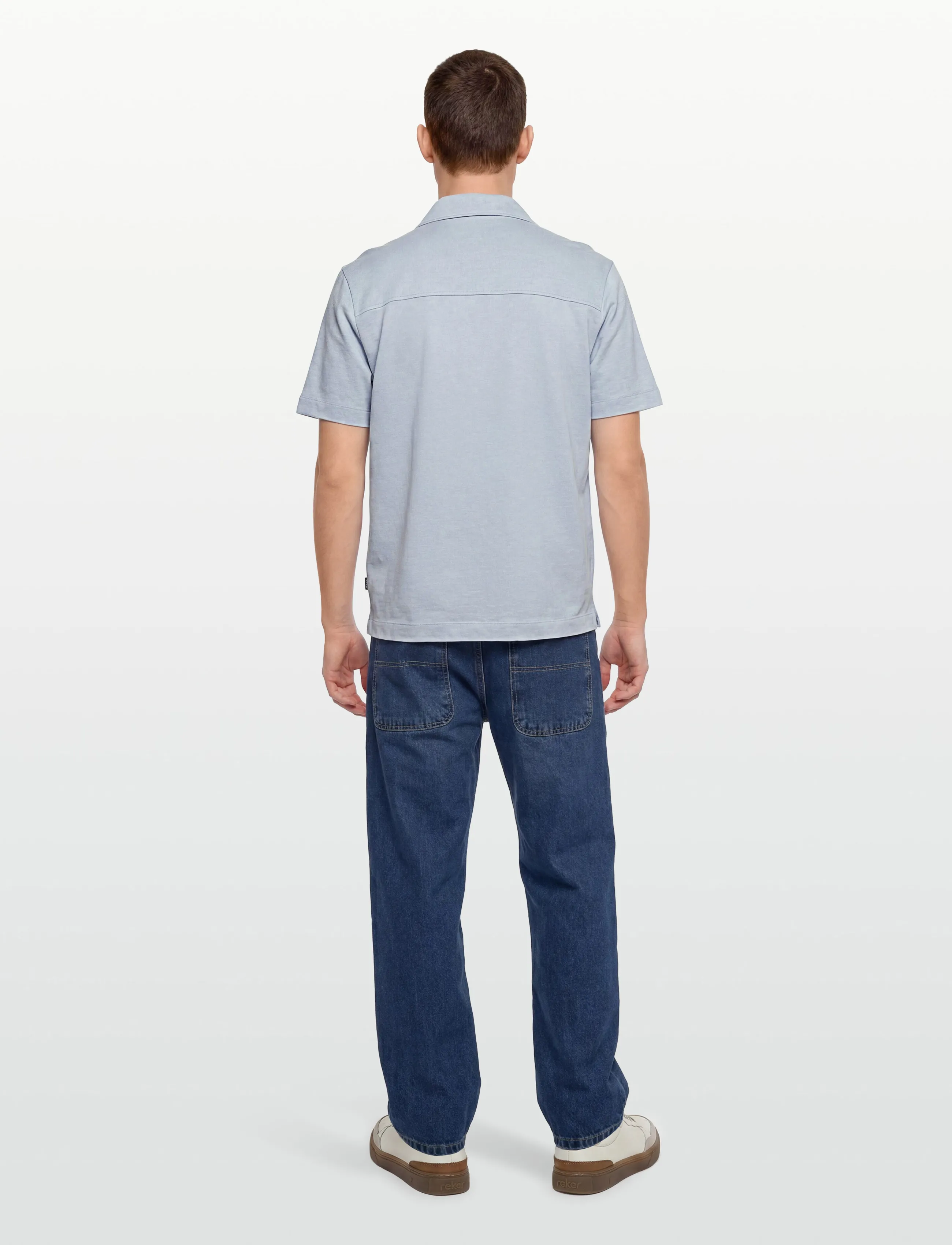 BOSS - H-Powell 235 - linnen overhemden - light/pastel blue - 4