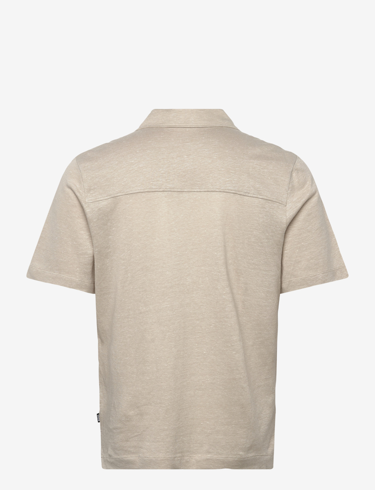 BOSS - H-Powell 235 - linen shirts - open beige - 1