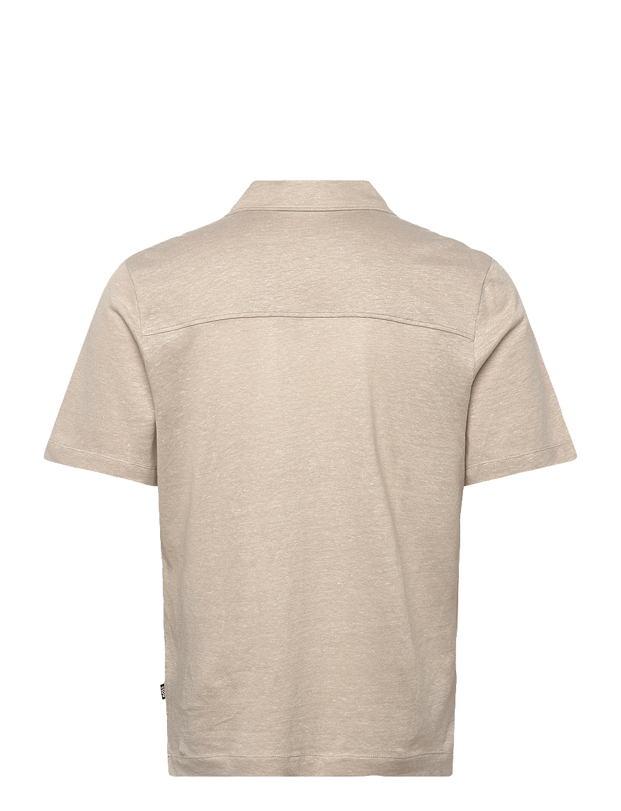 BOSS - H-Powell 235 - hørskjorter - open beige - 1