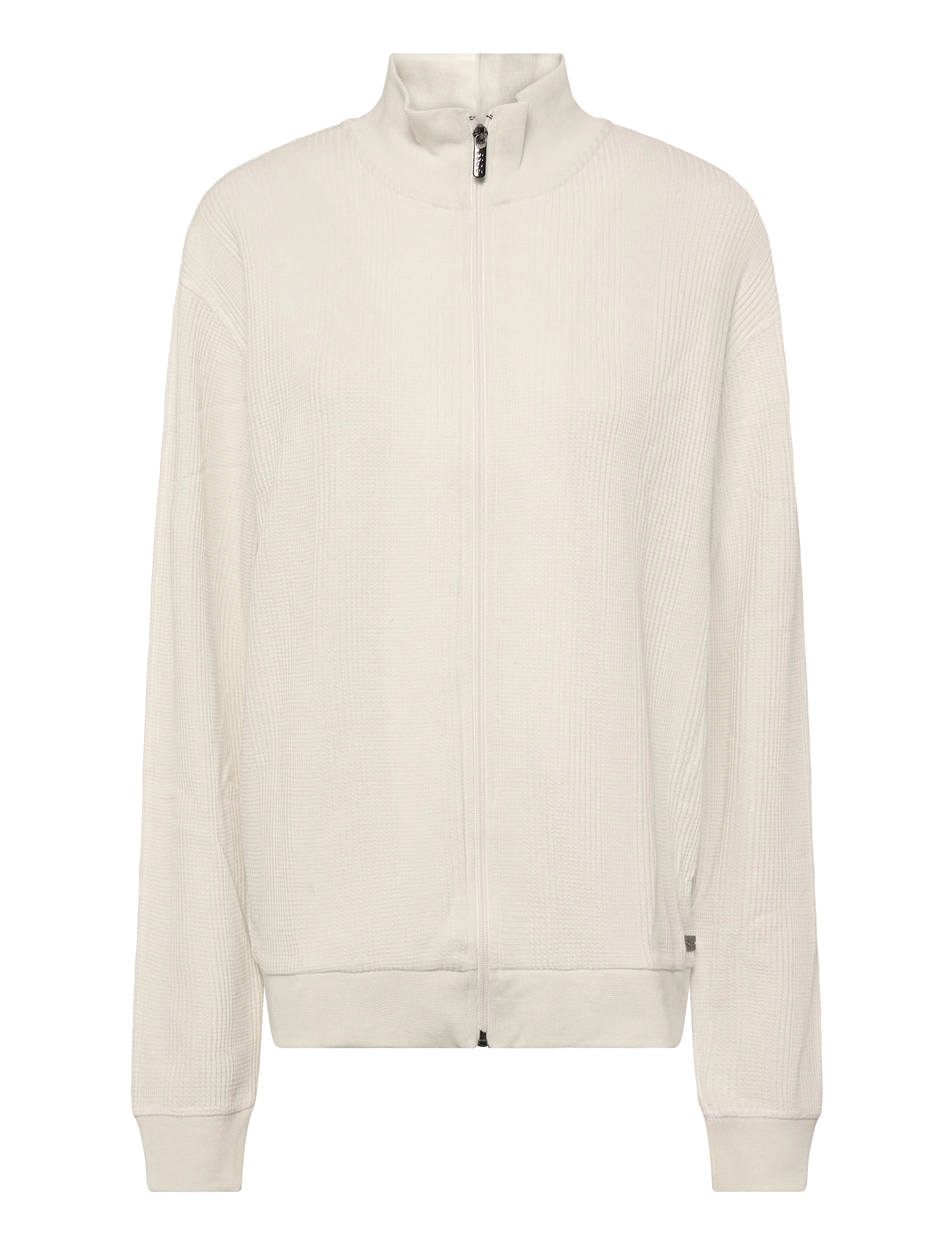 BOSS Structure Zip Jacket - Jackor - NATURAL / cream